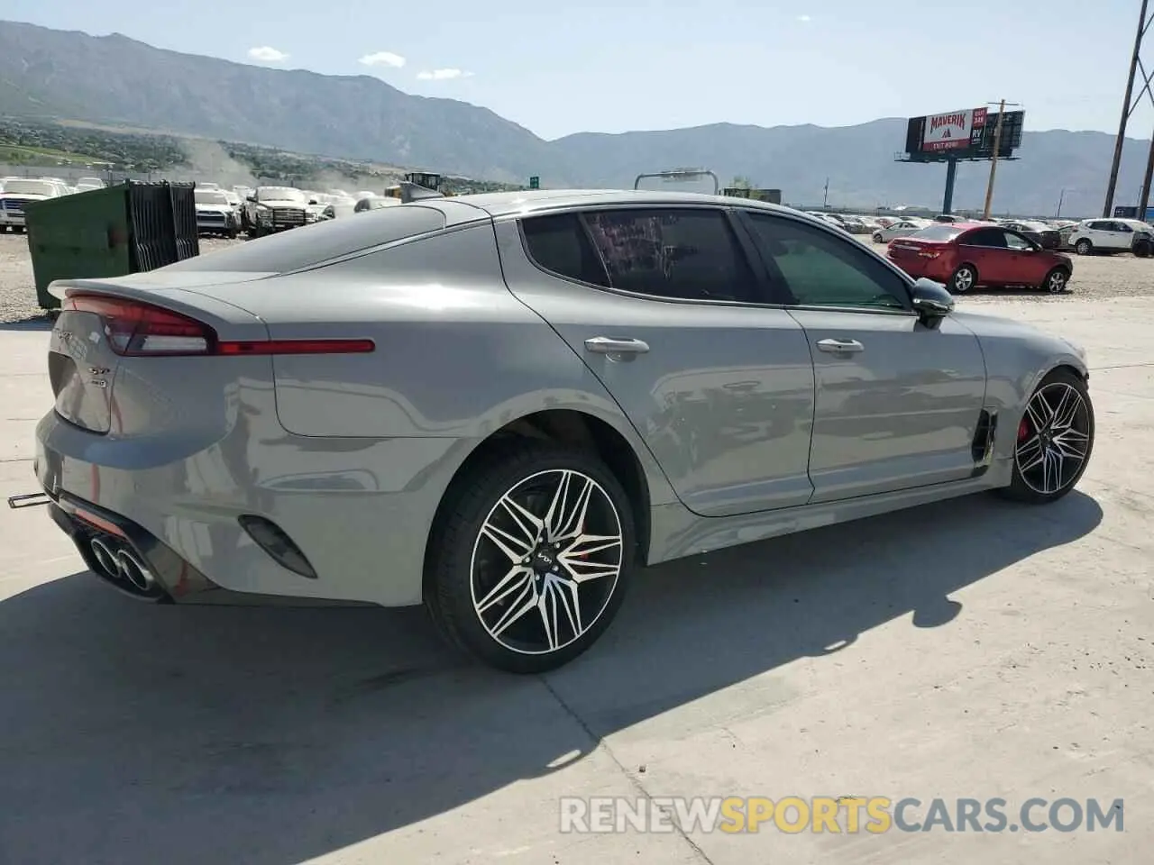 3 Photograph of a damaged car KNAE55LC5N6109811 KIA STINGER 2022