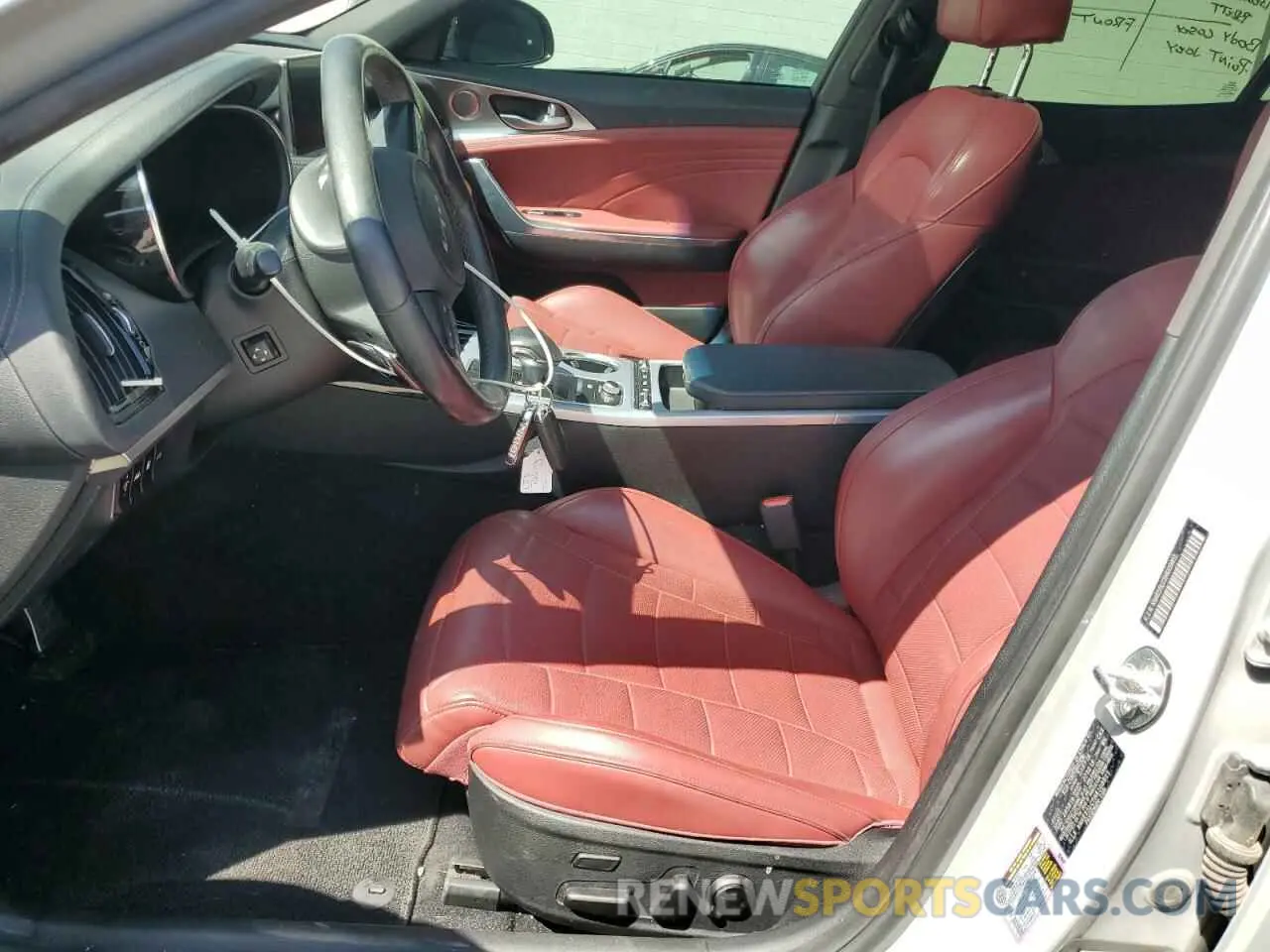7 Photograph of a damaged car KNAE55LC5N6109811 KIA STINGER 2022