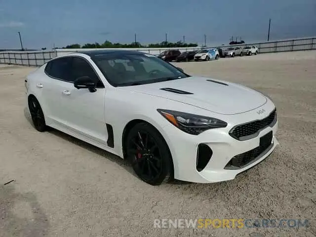 10 Photograph of a damaged car KNAE55LC6N6112636 KIA STINGER 2022