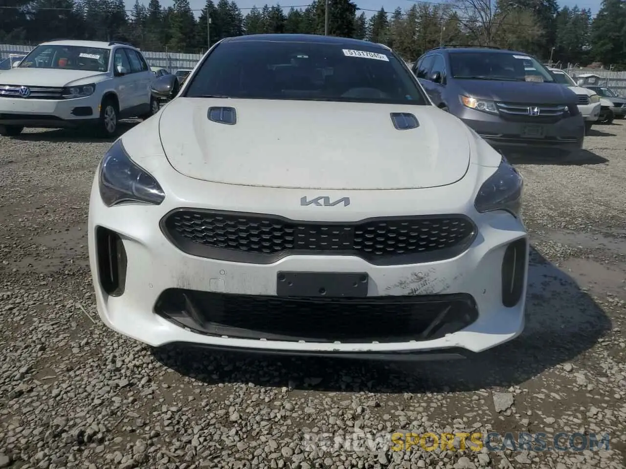 5 Photograph of a damaged car KNAE55LC6N6115780 KIA STINGER 2022