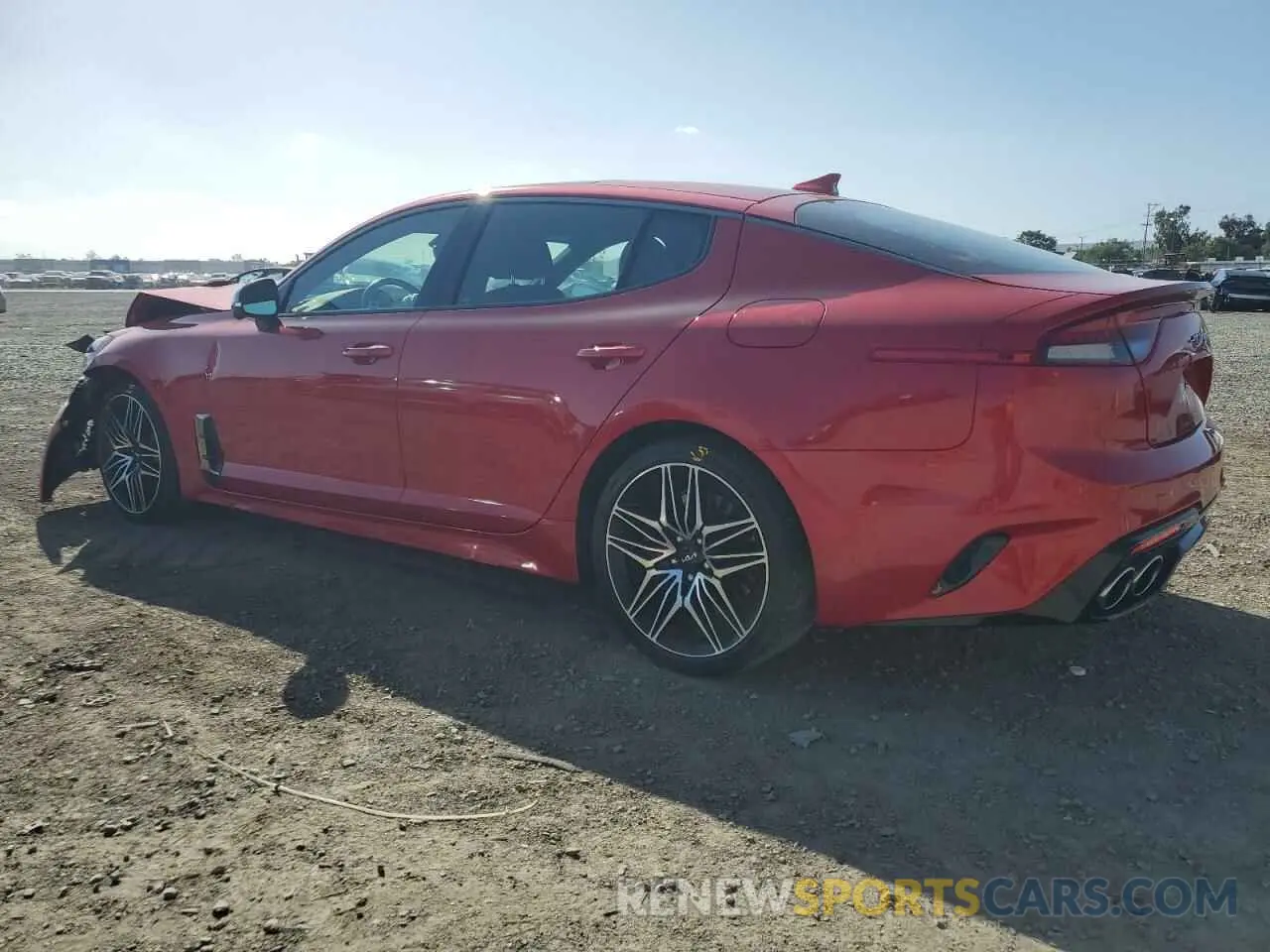 2 Photograph of a damaged car KNAE55LC7N6101855 KIA STINGER 2022