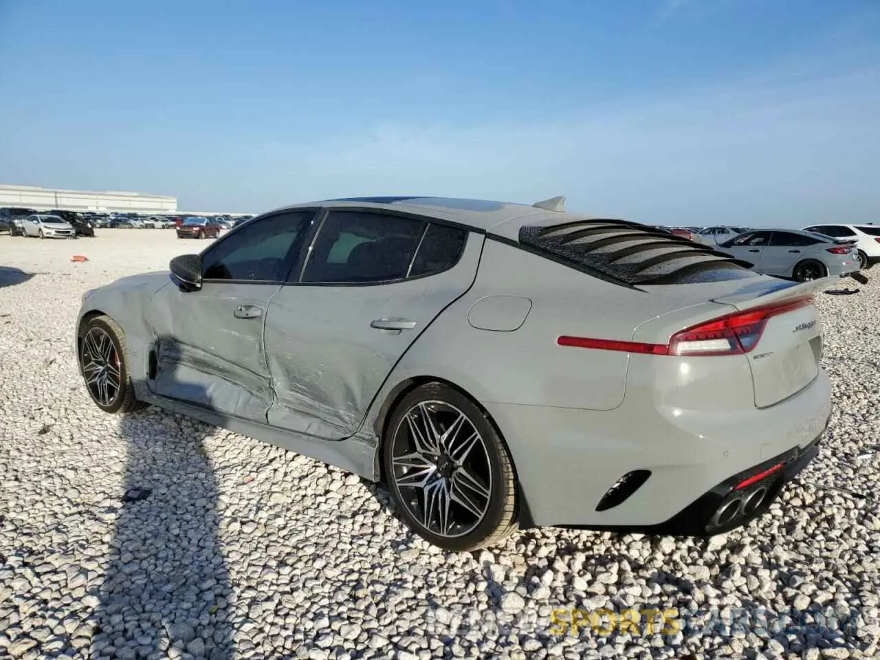 2 Photograph of a damaged car KNAE55LC7N6120180 KIA STINGER 2022