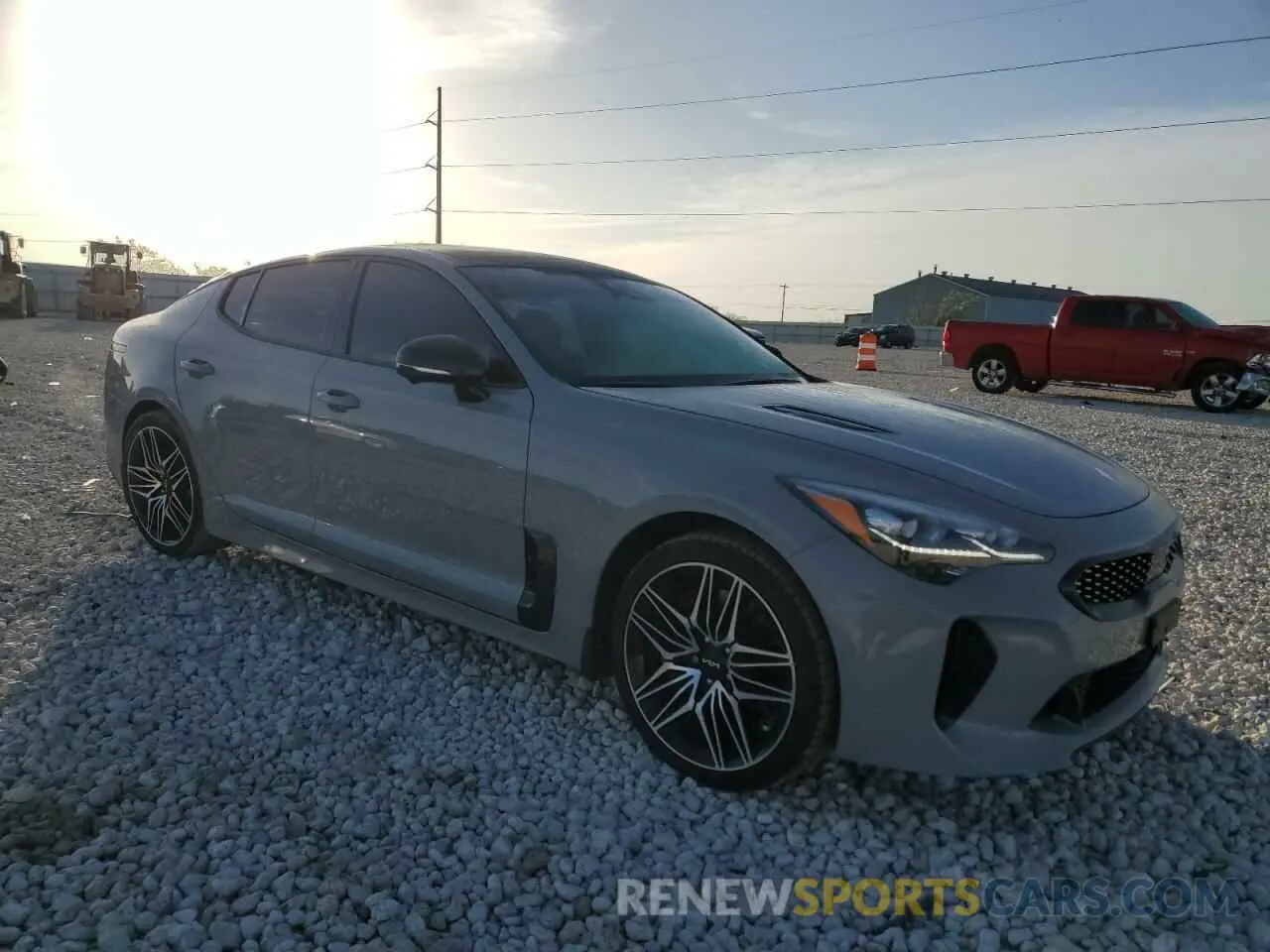 4 Photograph of a damaged car KNAE55LC7N6120180 KIA STINGER 2022