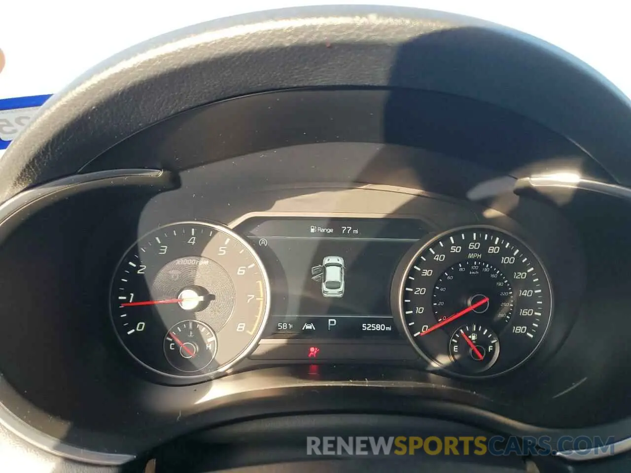 9 Photograph of a damaged car KNAE55LC7N6120180 KIA STINGER 2022
