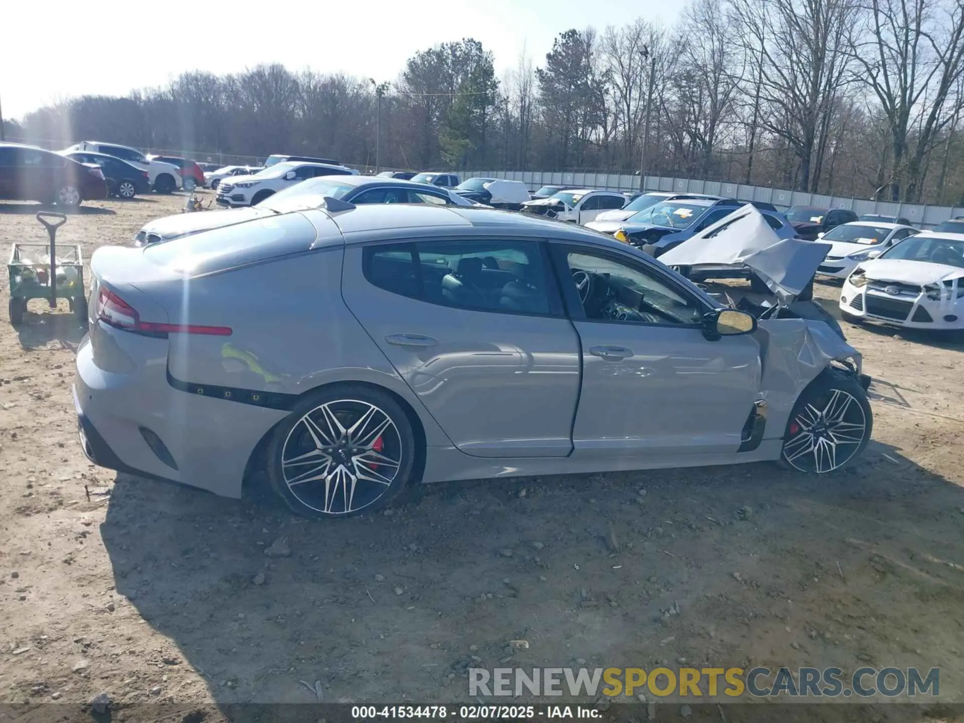 13 Photograph of a damaged car KNAE55LC8N6110483 KIA STINGER 2022