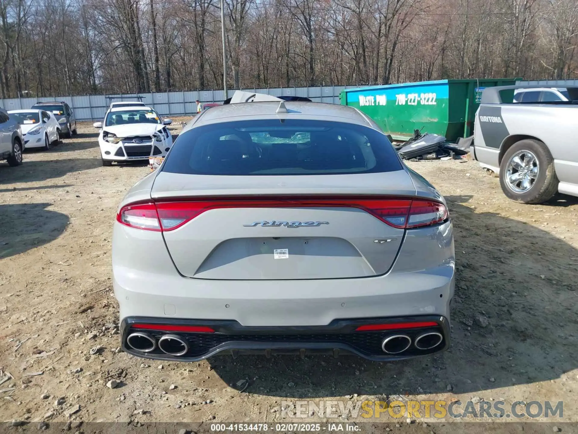 16 Photograph of a damaged car KNAE55LC8N6110483 KIA STINGER 2022