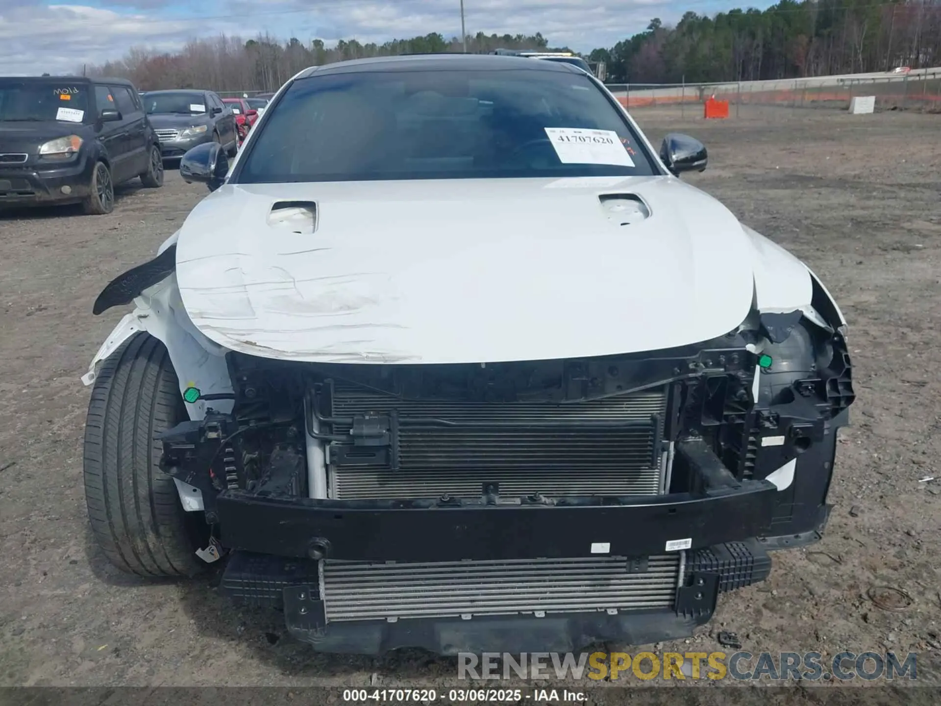 13 Photograph of a damaged car KNAE55LC9N6104613 KIA STINGER 2022