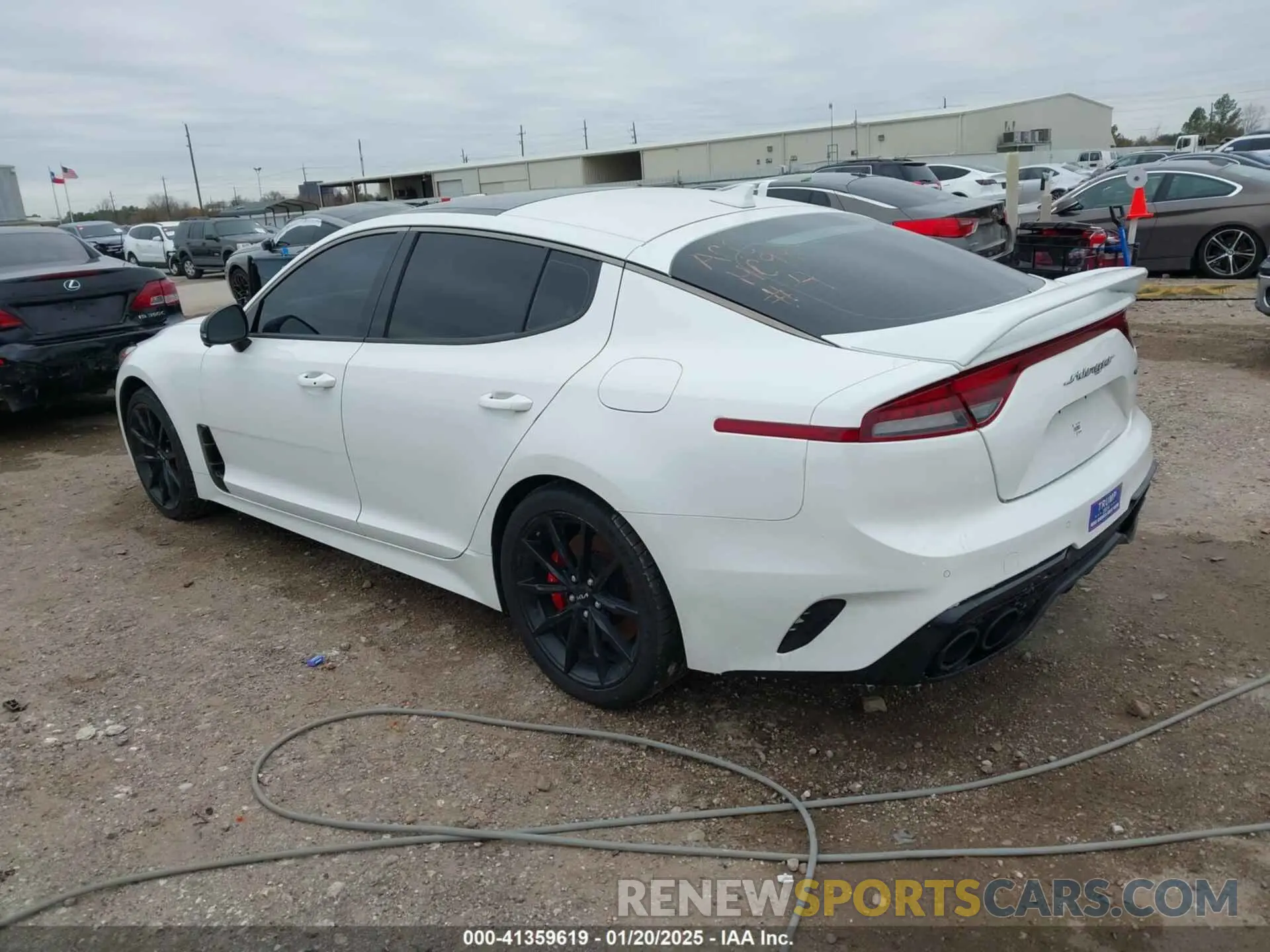3 Photograph of a damaged car KNAE55LCXN6108962 KIA STINGER 2022