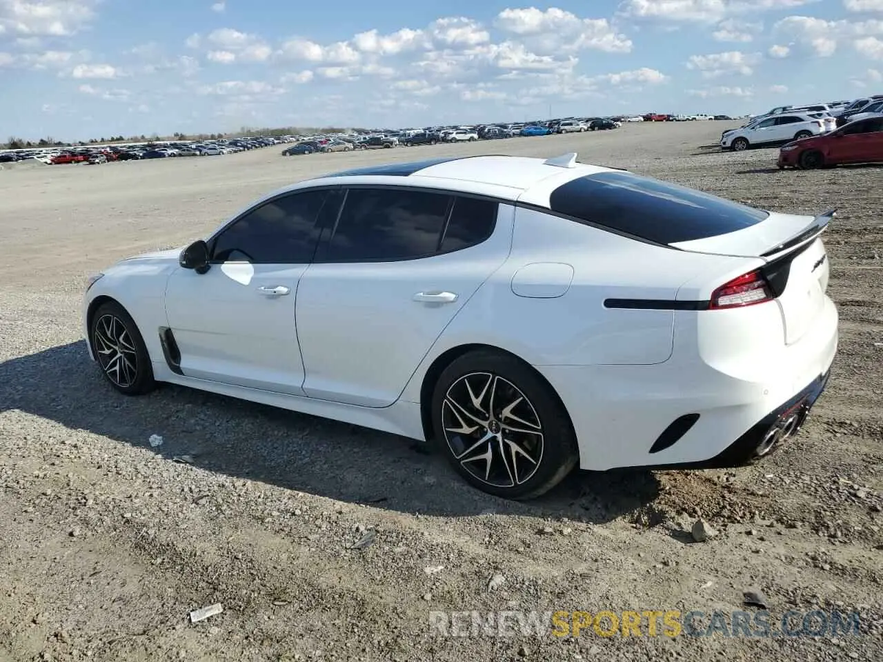 2 Photograph of a damaged car KNAE35LD0P6131135 KIA STINGER 2023