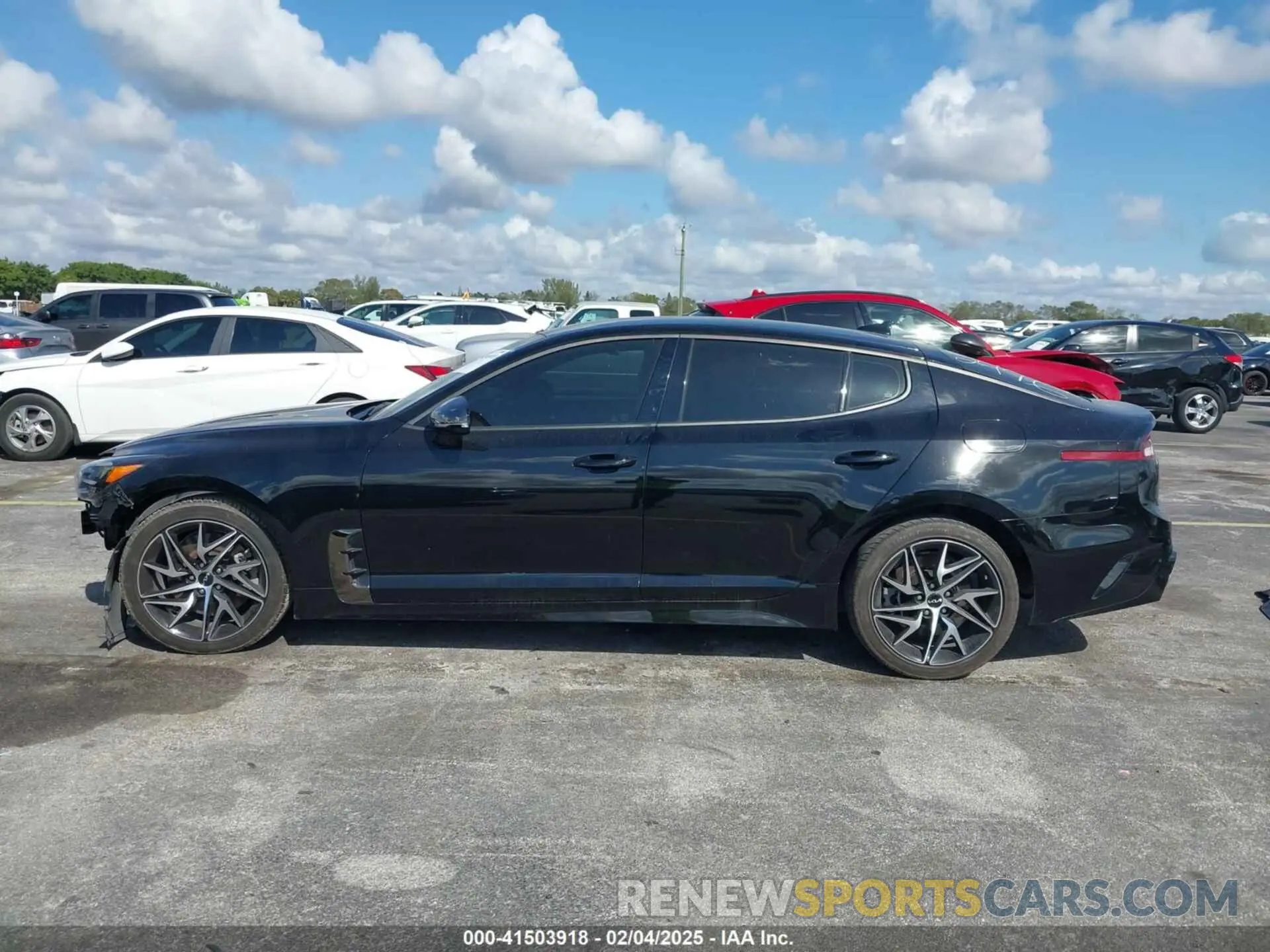 15 Photograph of a damaged car KNAE35LD0P6132446 KIA STINGER 2023