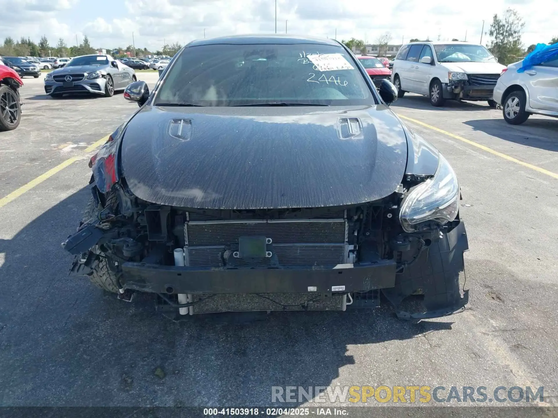 6 Photograph of a damaged car KNAE35LD0P6132446 KIA STINGER 2023