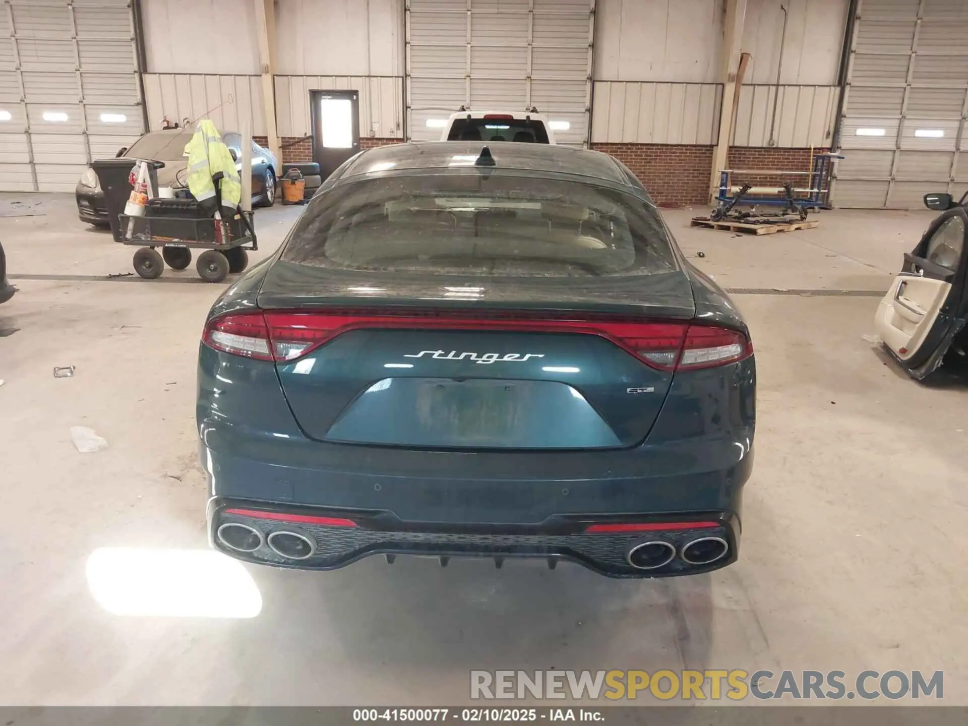 17 Photograph of a damaged car KNAE35LD2P6130200 KIA STINGER 2023