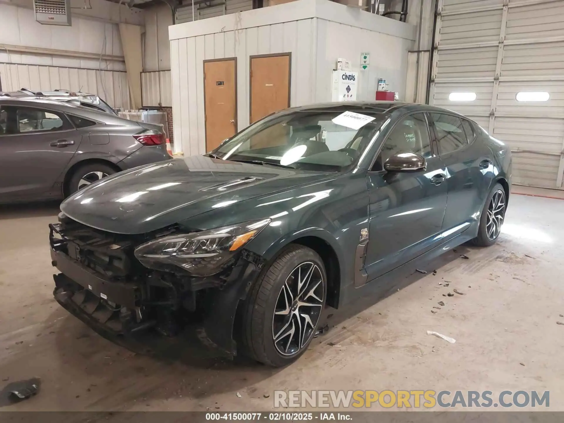 2 Photograph of a damaged car KNAE35LD2P6130200 KIA STINGER 2023