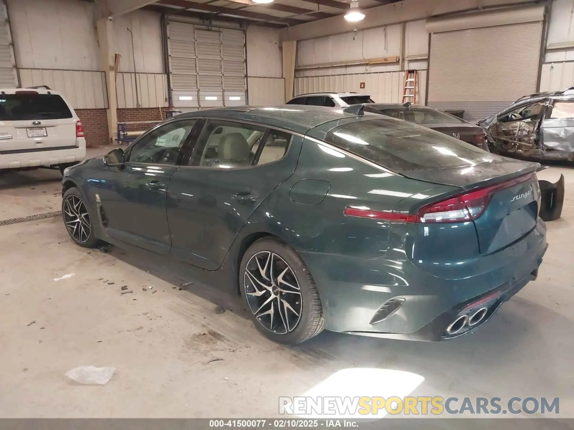 3 Photograph of a damaged car KNAE35LD2P6130200 KIA STINGER 2023