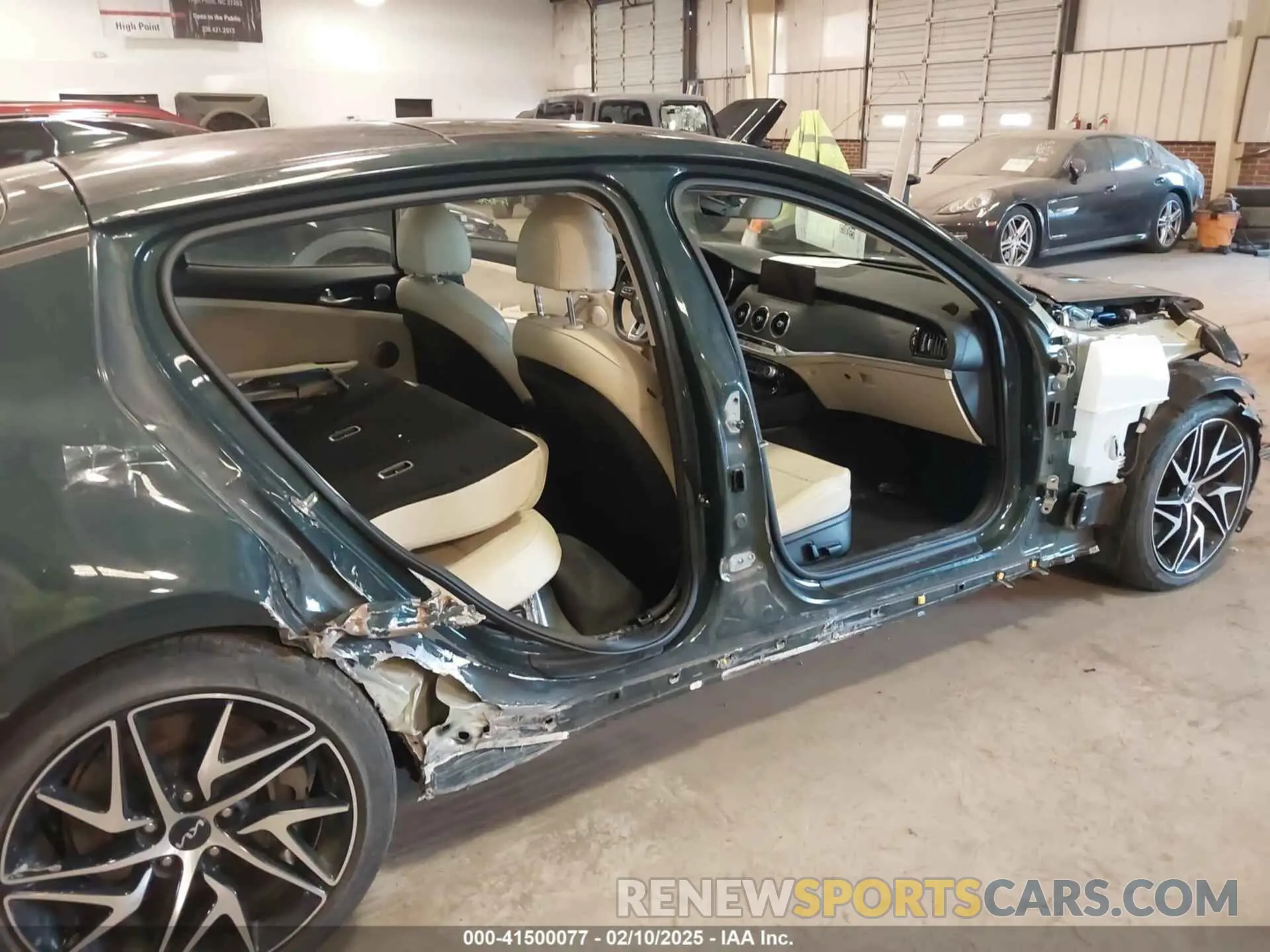 6 Photograph of a damaged car KNAE35LD2P6130200 KIA STINGER 2023