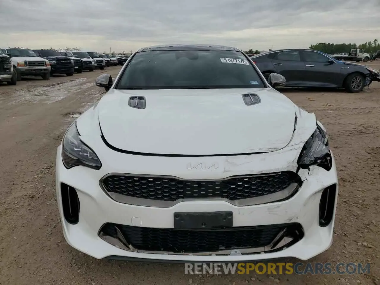 5 Photograph of a damaged car KNAE35LD3P6135616 KIA STINGER 2023