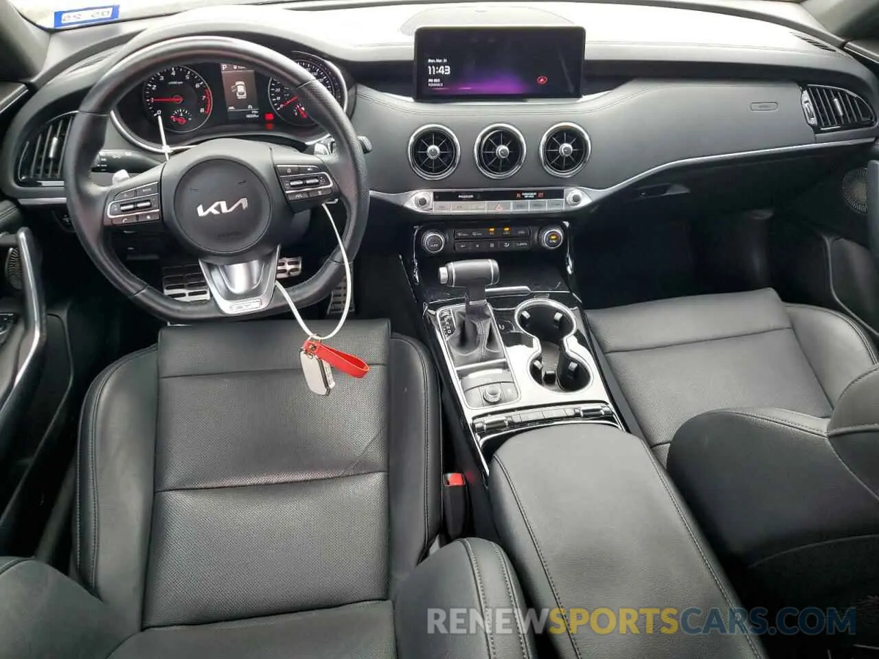 8 Photograph of a damaged car KNAE35LD3P6135616 KIA STINGER 2023
