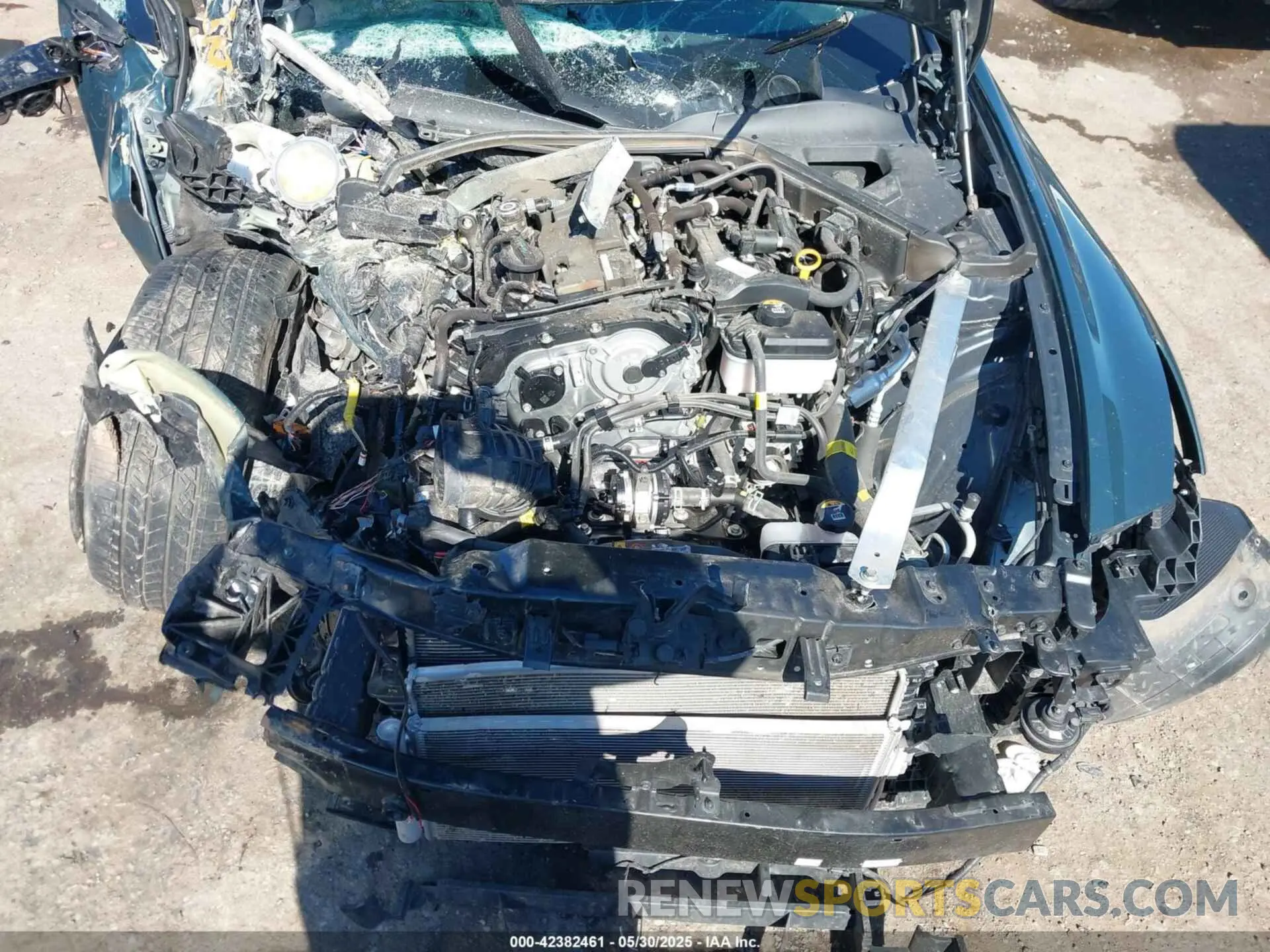 10 Photograph of a damaged car KNAE35LD4P6135270 KIA STINGER 2023