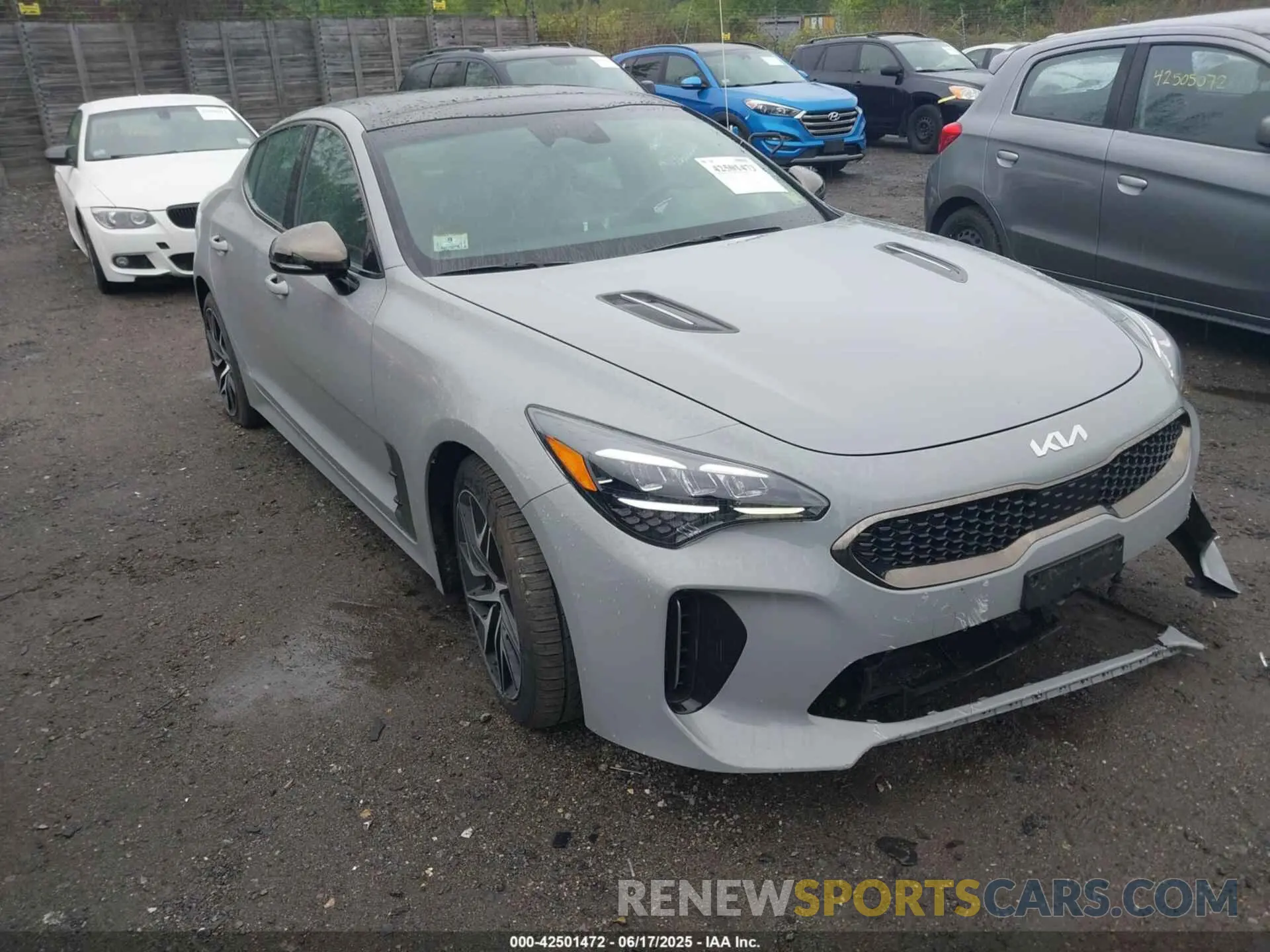 1 Photograph of a damaged car KNAE35LD7P6122920 KIA STINGER 2023