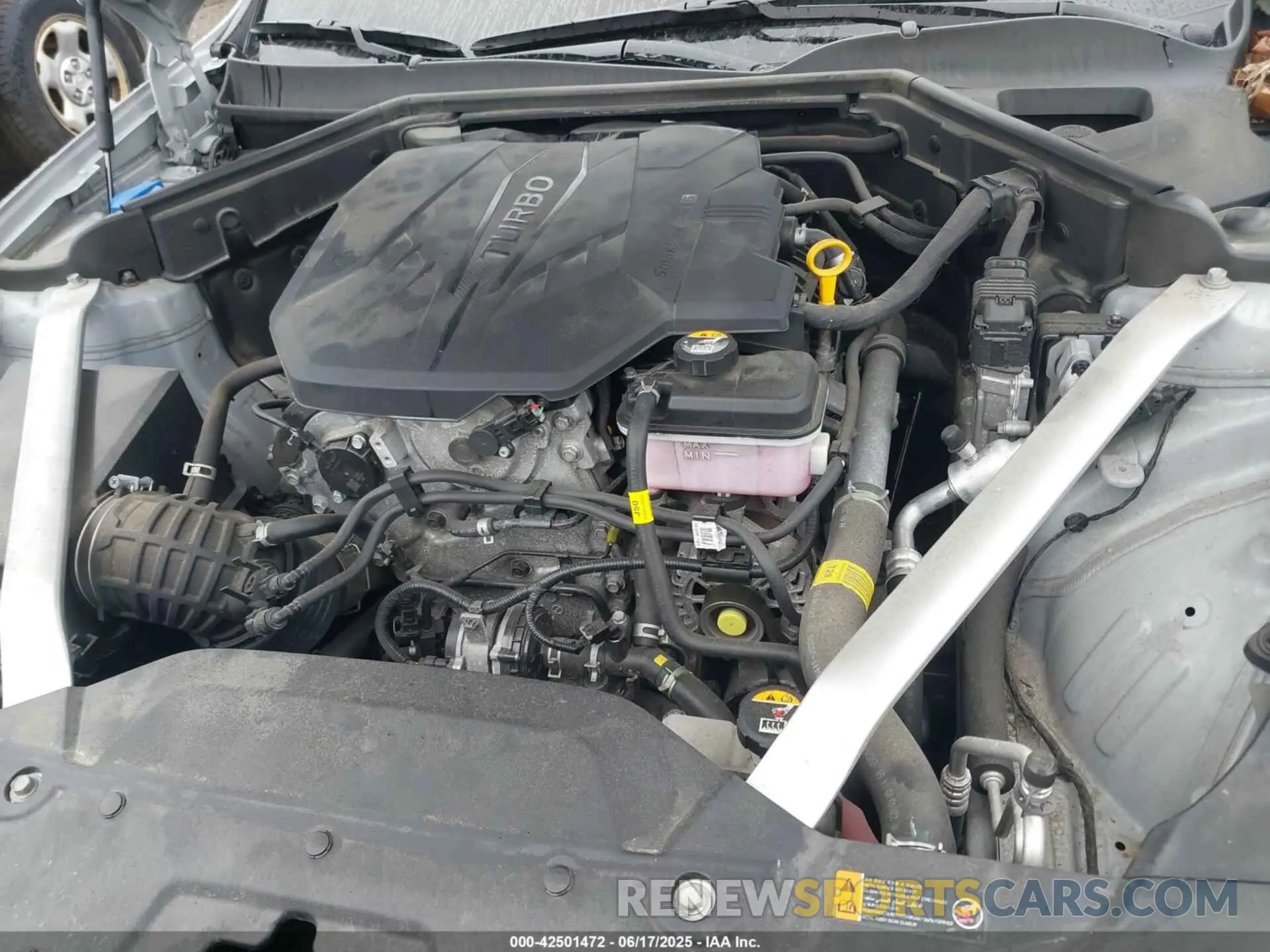 10 Photograph of a damaged car KNAE35LD7P6122920 KIA STINGER 2023