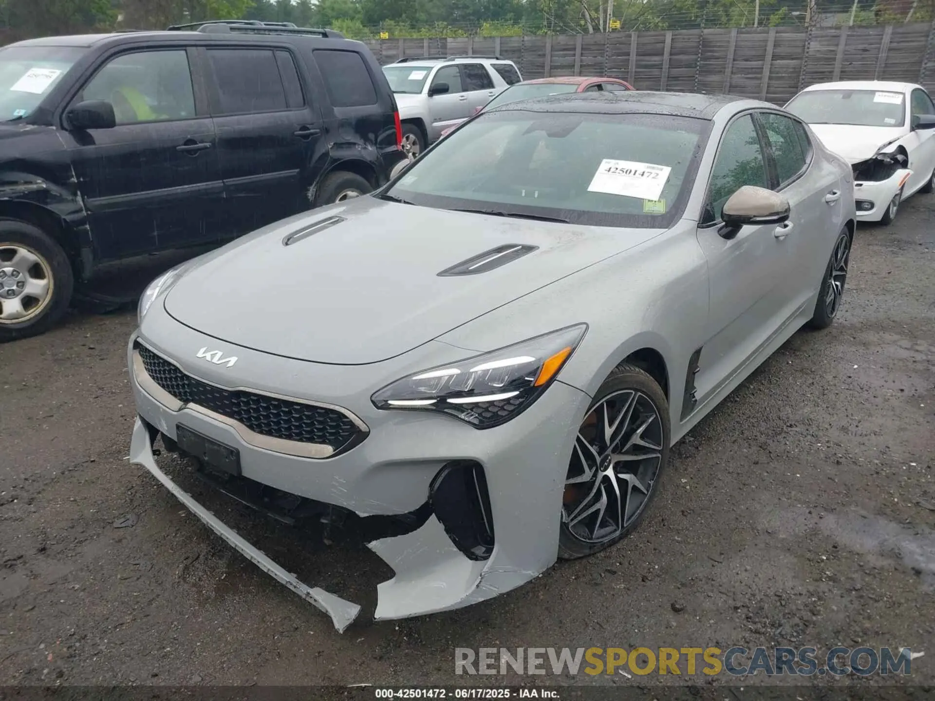 2 Photograph of a damaged car KNAE35LD7P6122920 KIA STINGER 2023