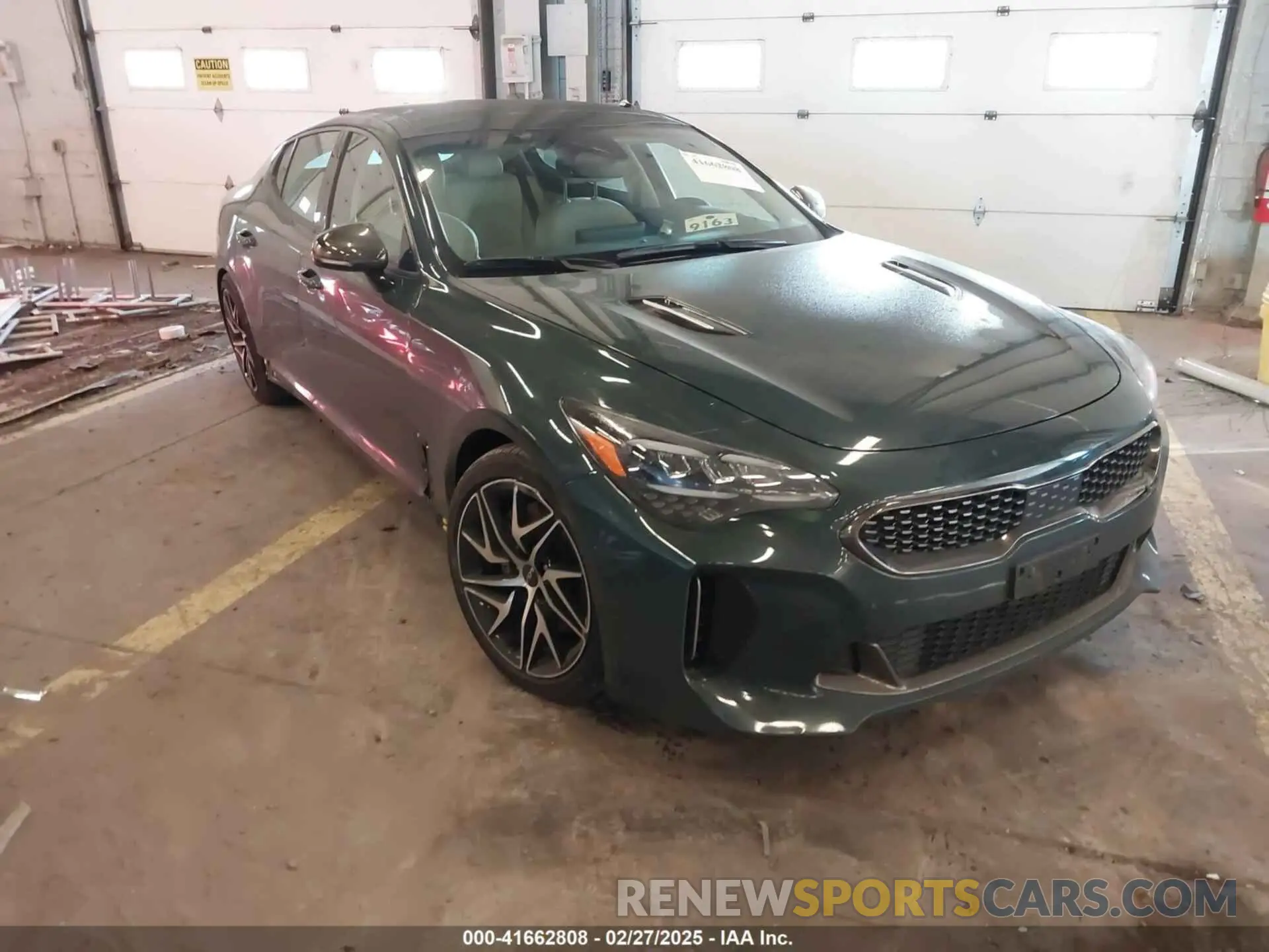 1 Photograph of a damaged car KNAE35LD7P6130791 KIA STINGER 2023