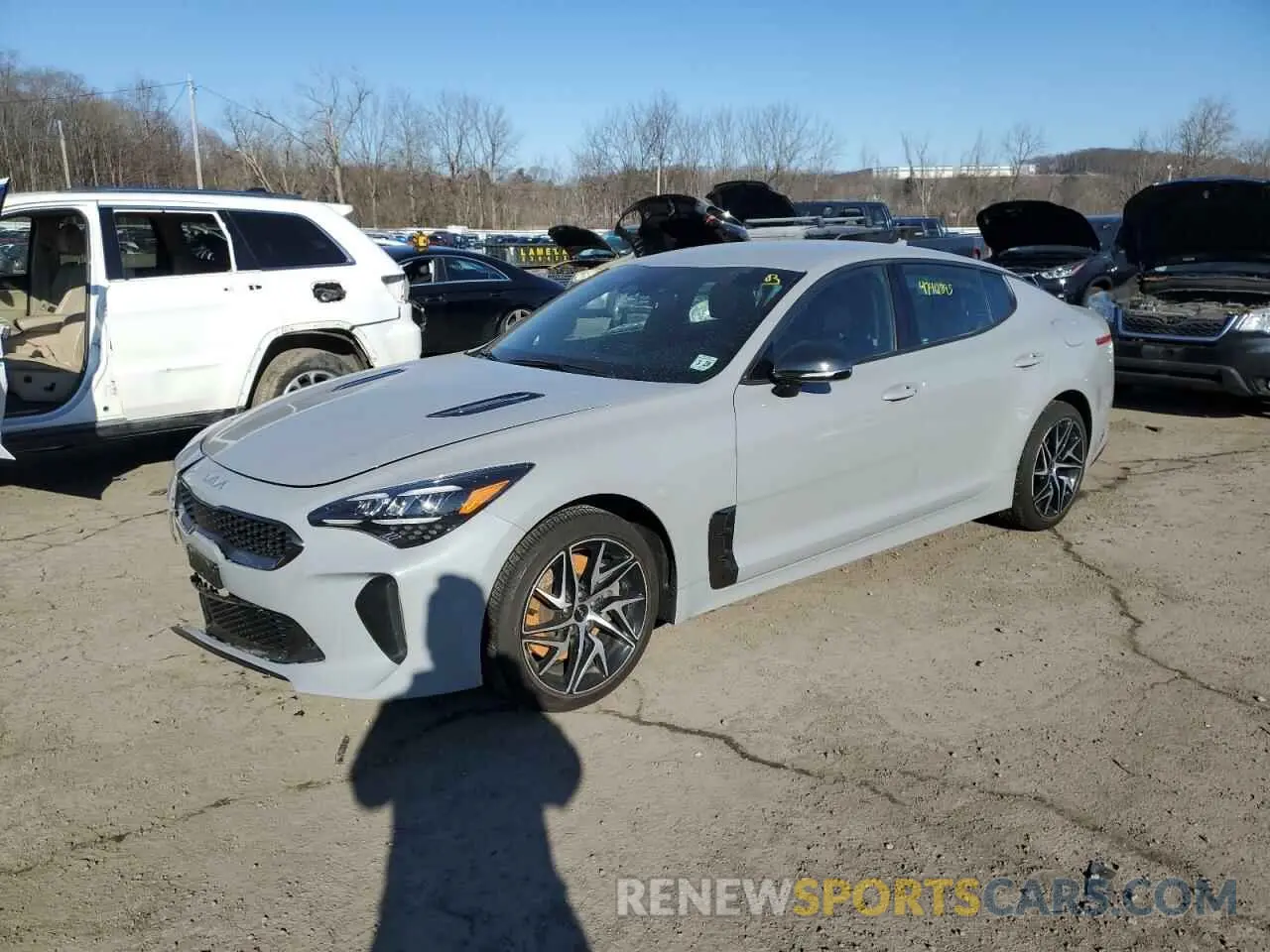 1 Photograph of a damaged car KNAE35LD7P6134274 KIA STINGER 2023