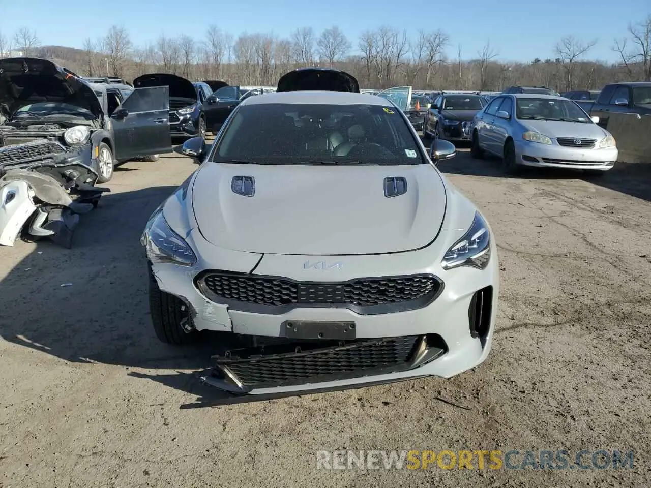 5 Photograph of a damaged car KNAE35LD7P6134274 KIA STINGER 2023