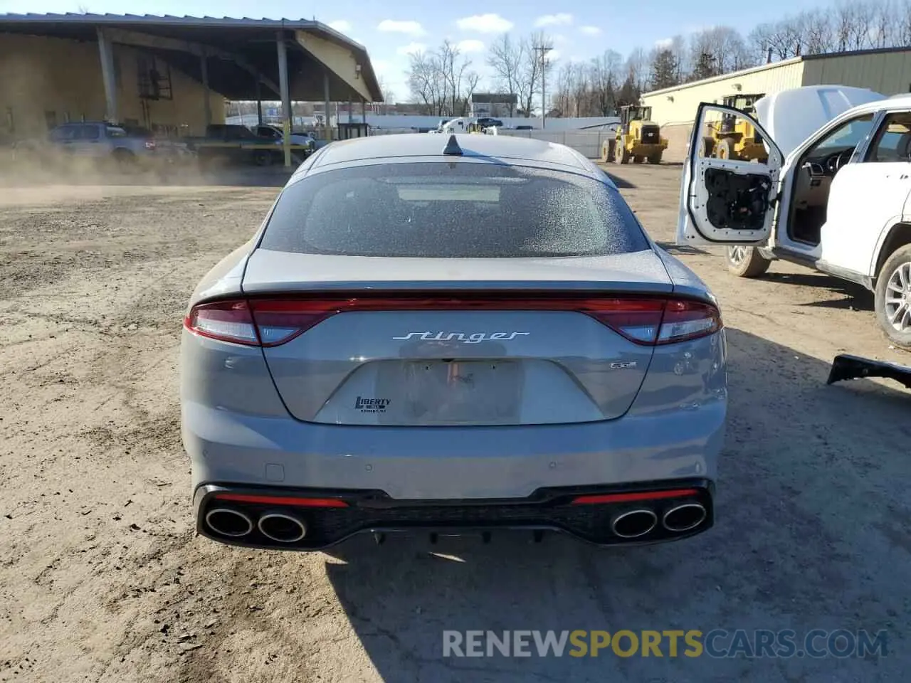 6 Photograph of a damaged car KNAE35LD7P6134274 KIA STINGER 2023