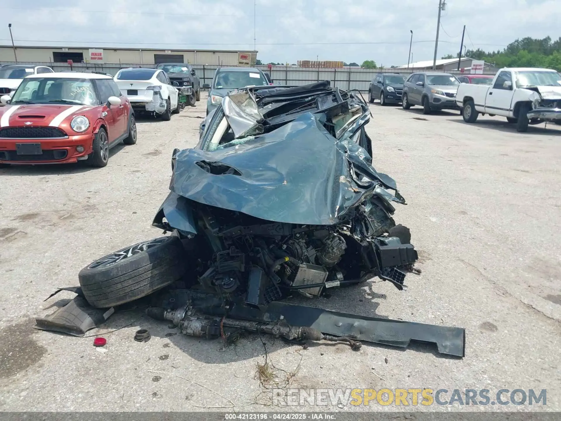 11 Photograph of a damaged car KNAE35LD7P6134887 KIA STINGER 2023