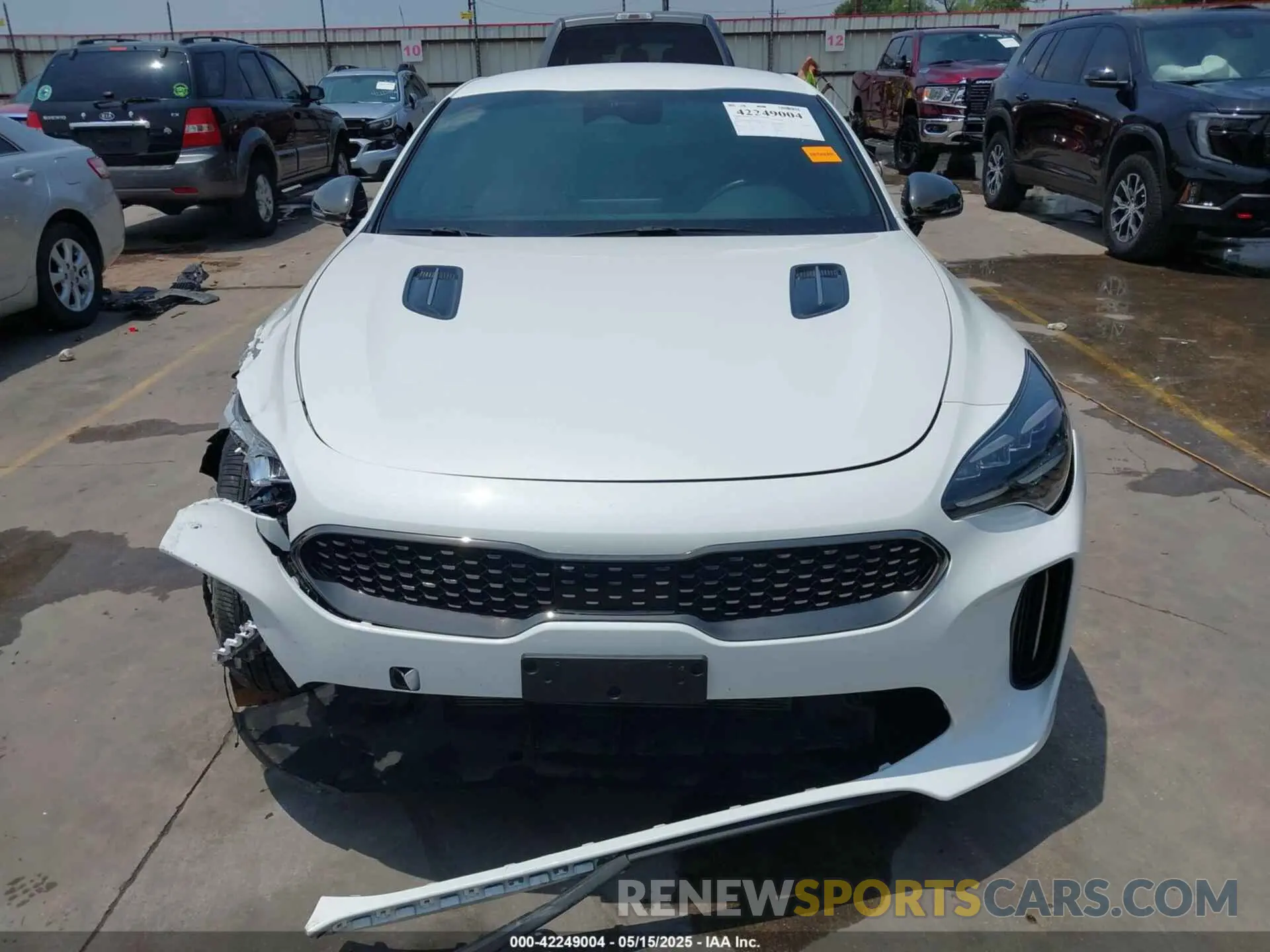 13 Photograph of a damaged car KNAE35LD8P6132386 KIA STINGER 2023