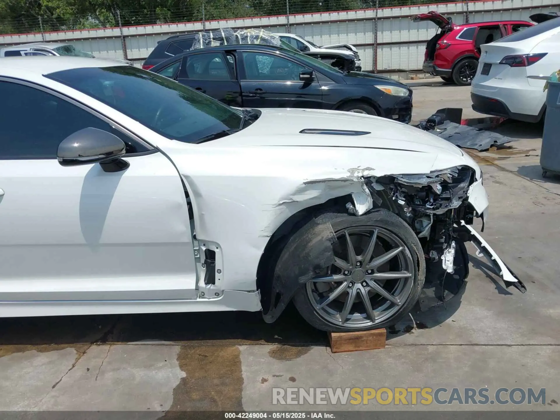18 Photograph of a damaged car KNAE35LD8P6132386 KIA STINGER 2023