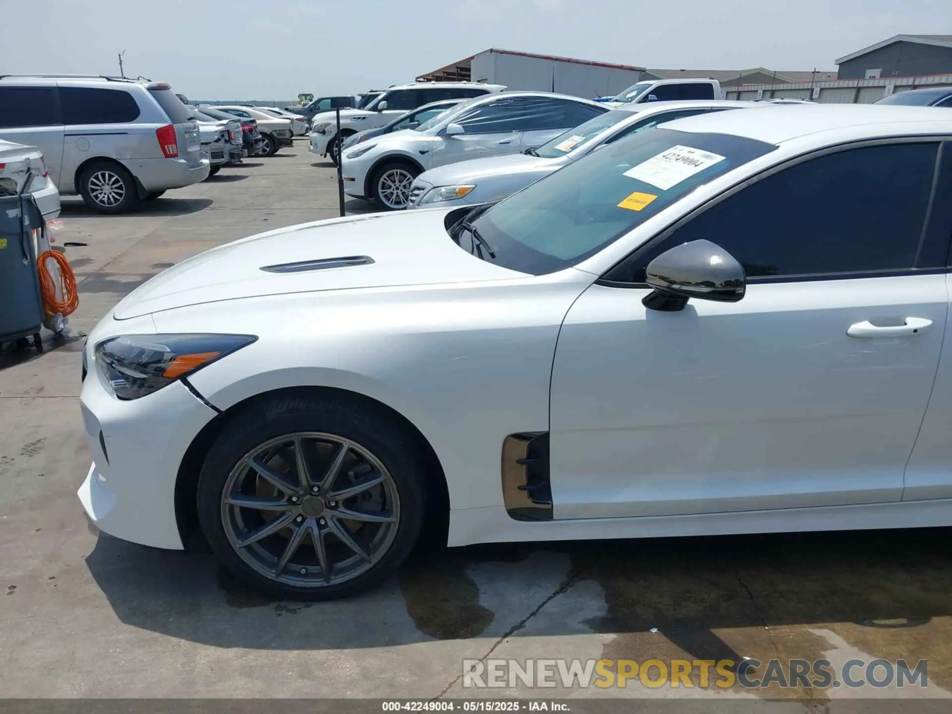 19 Photograph of a damaged car KNAE35LD8P6132386 KIA STINGER 2023