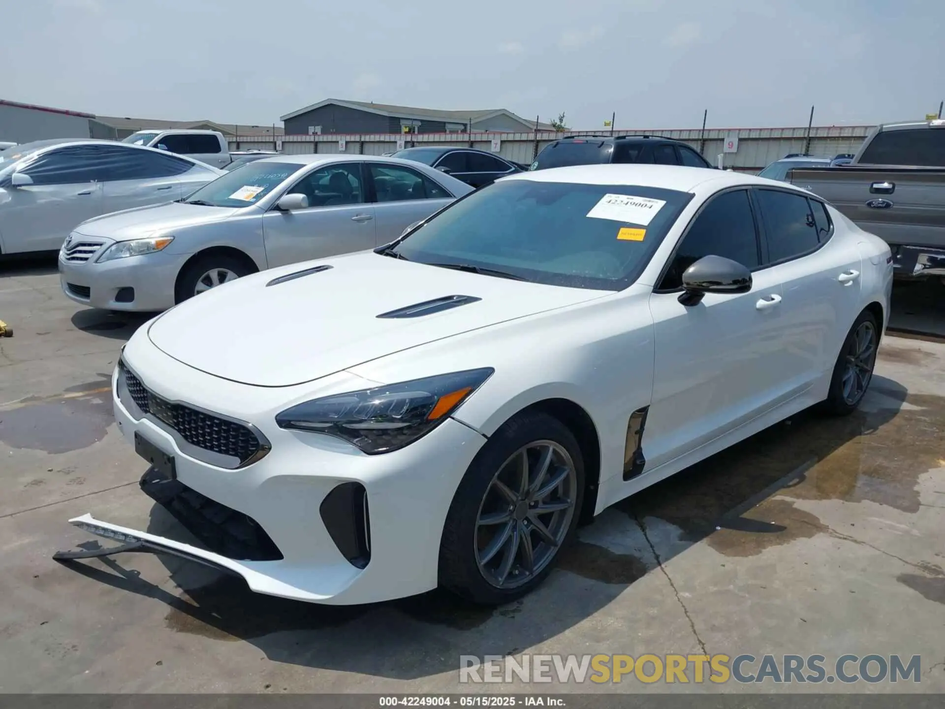 2 Photograph of a damaged car KNAE35LD8P6132386 KIA STINGER 2023