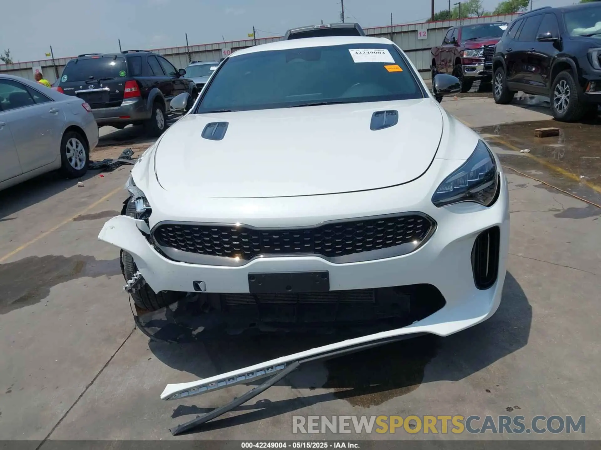 6 Photograph of a damaged car KNAE35LD8P6132386 KIA STINGER 2023