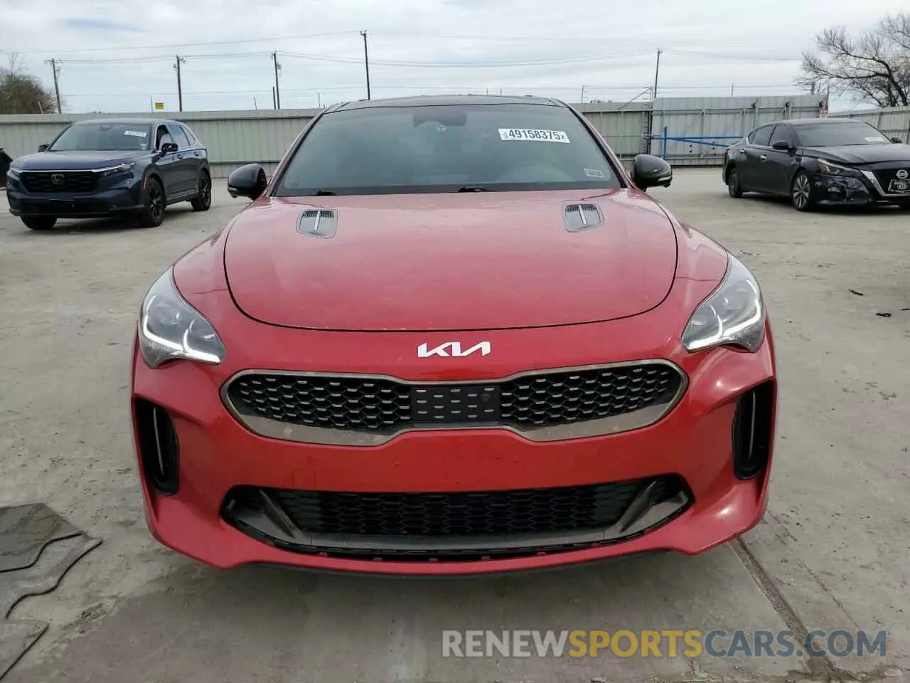 5 Photograph of a damaged car KNAE55LC0P6126857 KIA STINGER 2023