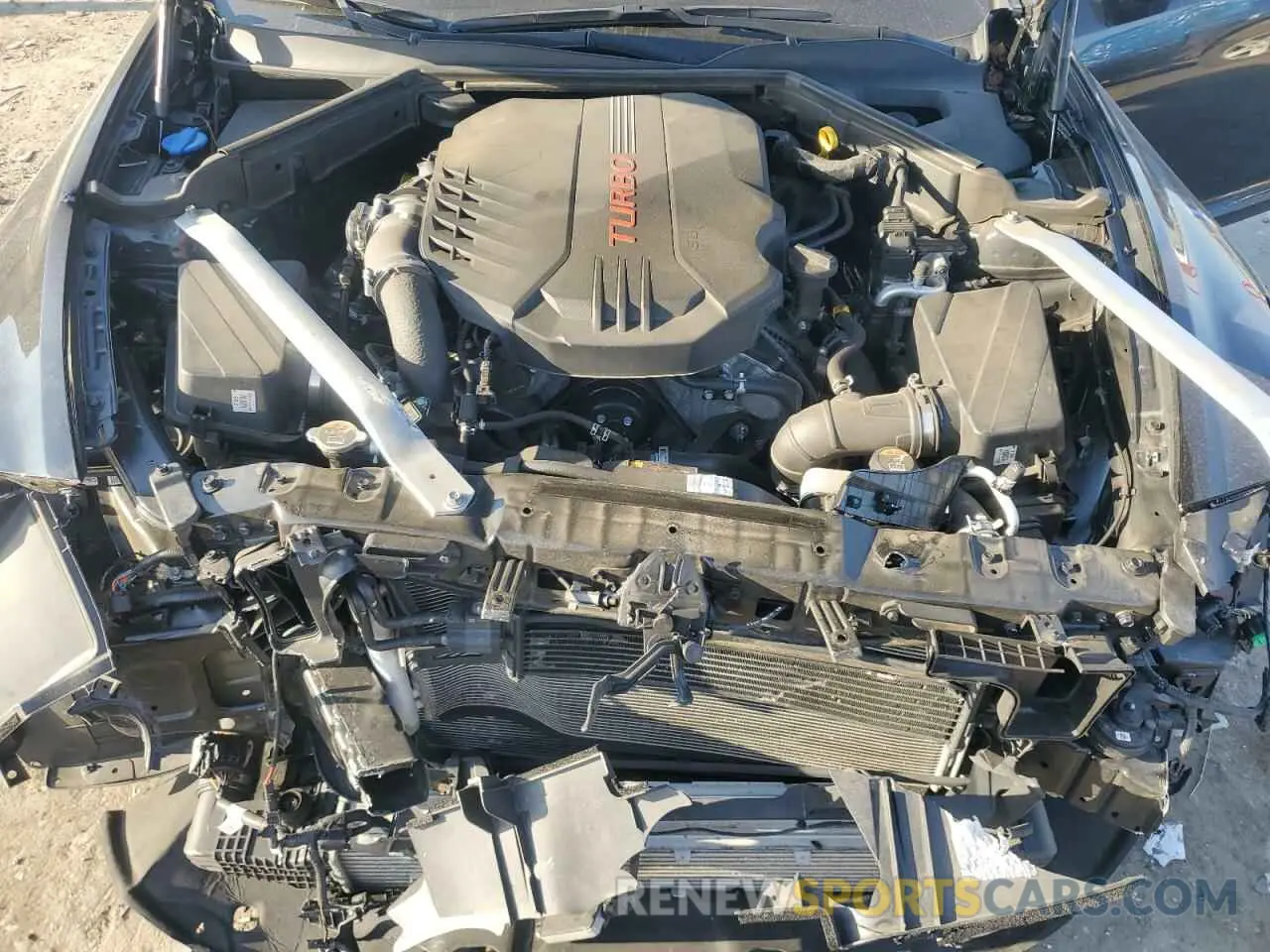 12 Photograph of a damaged car KNAE55LC0P6128284 KIA STINGER 2023