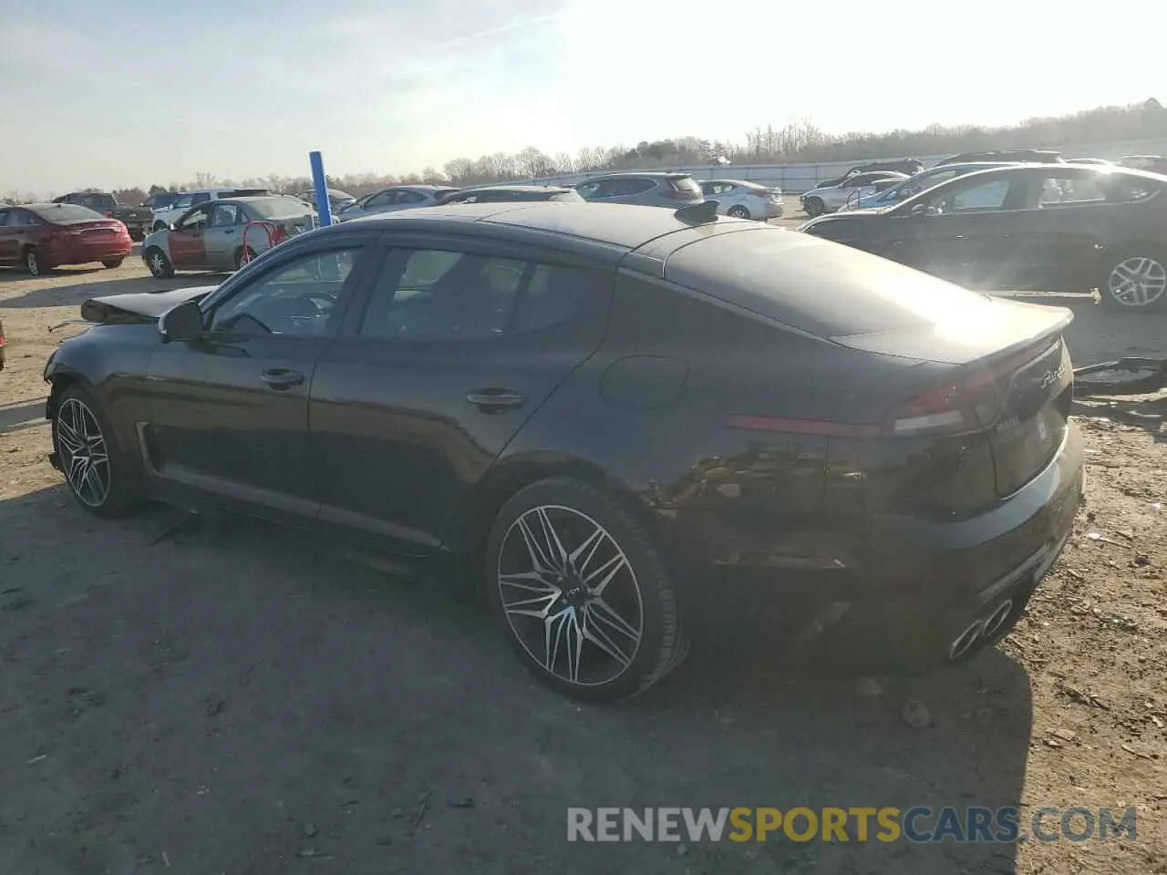 2 Photograph of a damaged car KNAE55LC0P6128284 KIA STINGER 2023