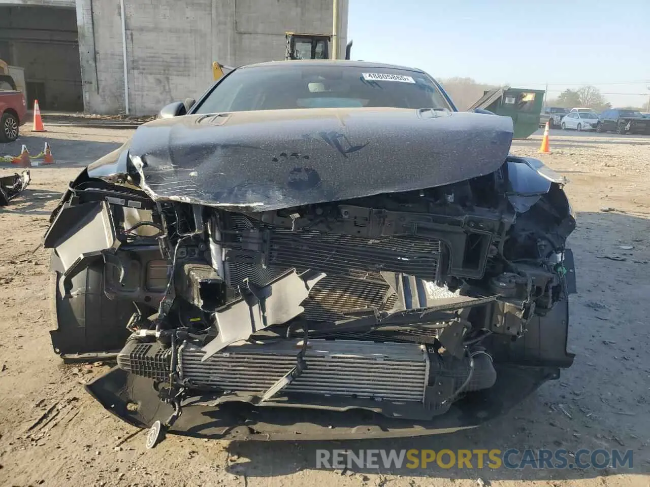 5 Photograph of a damaged car KNAE55LC0P6128284 KIA STINGER 2023