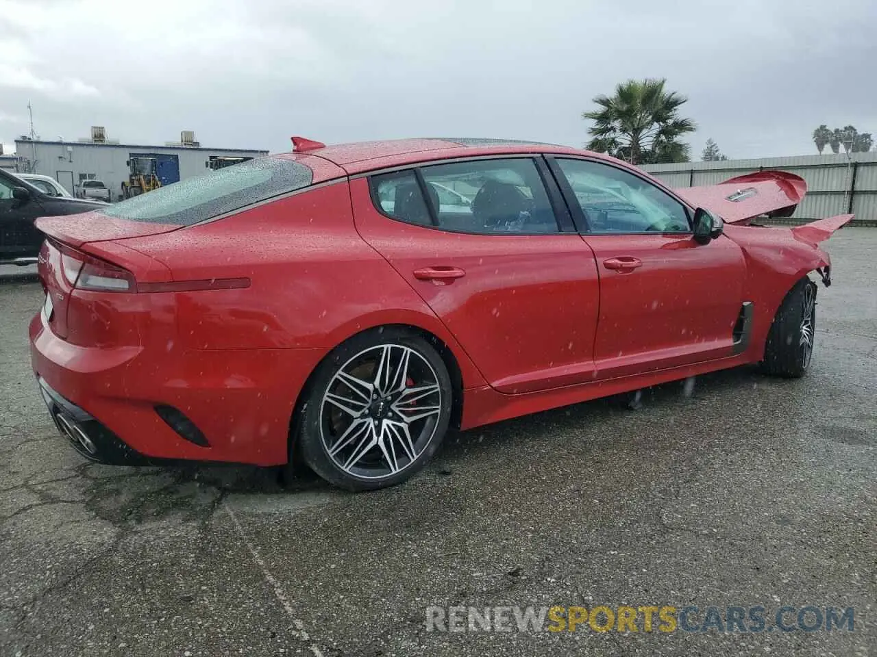 3 Photograph of a damaged car KNAE55LC0P6135963 KIA STINGER 2023