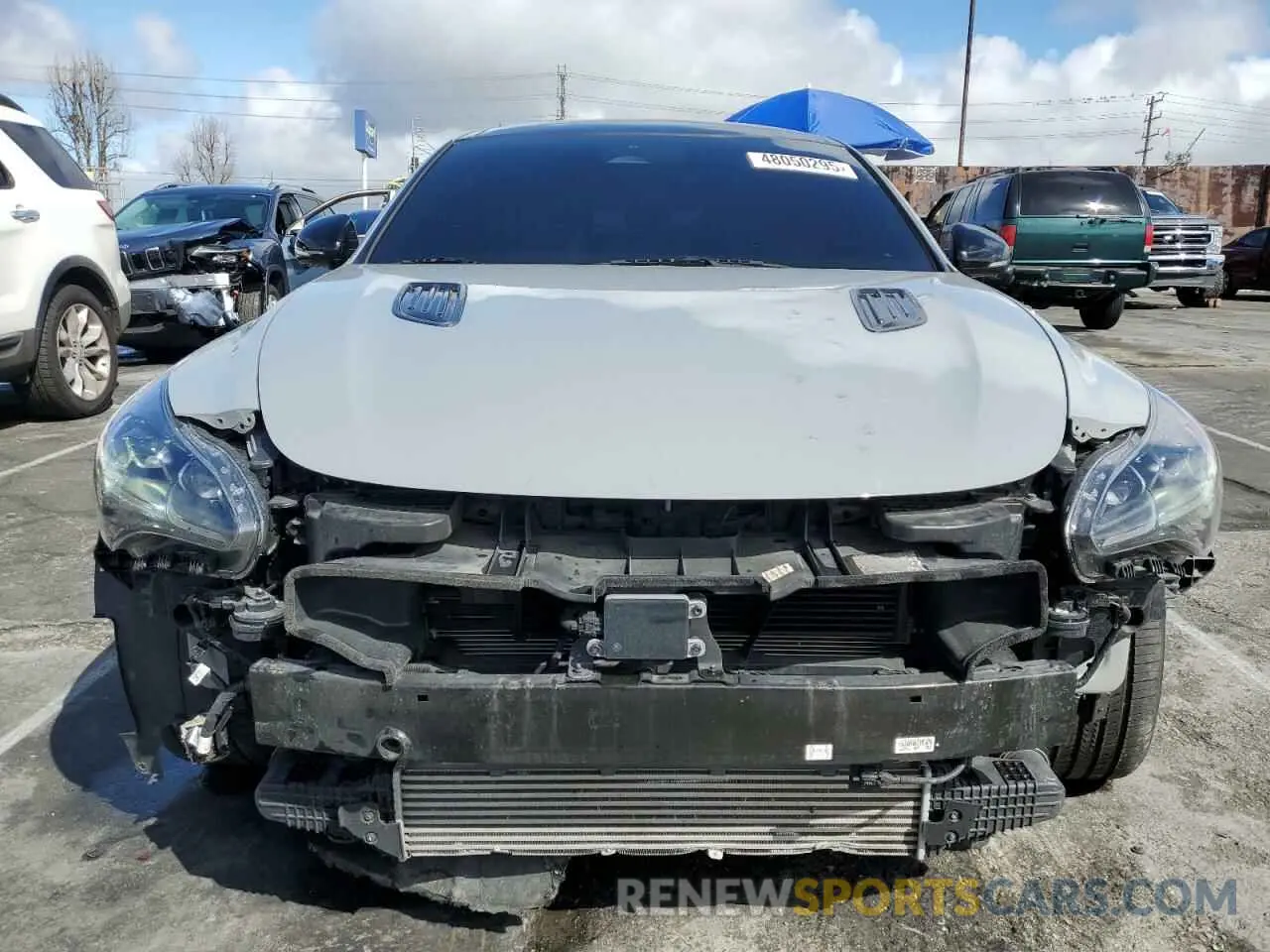5 Photograph of a damaged car KNAE55LC1P6135390 KIA STINGER 2023
