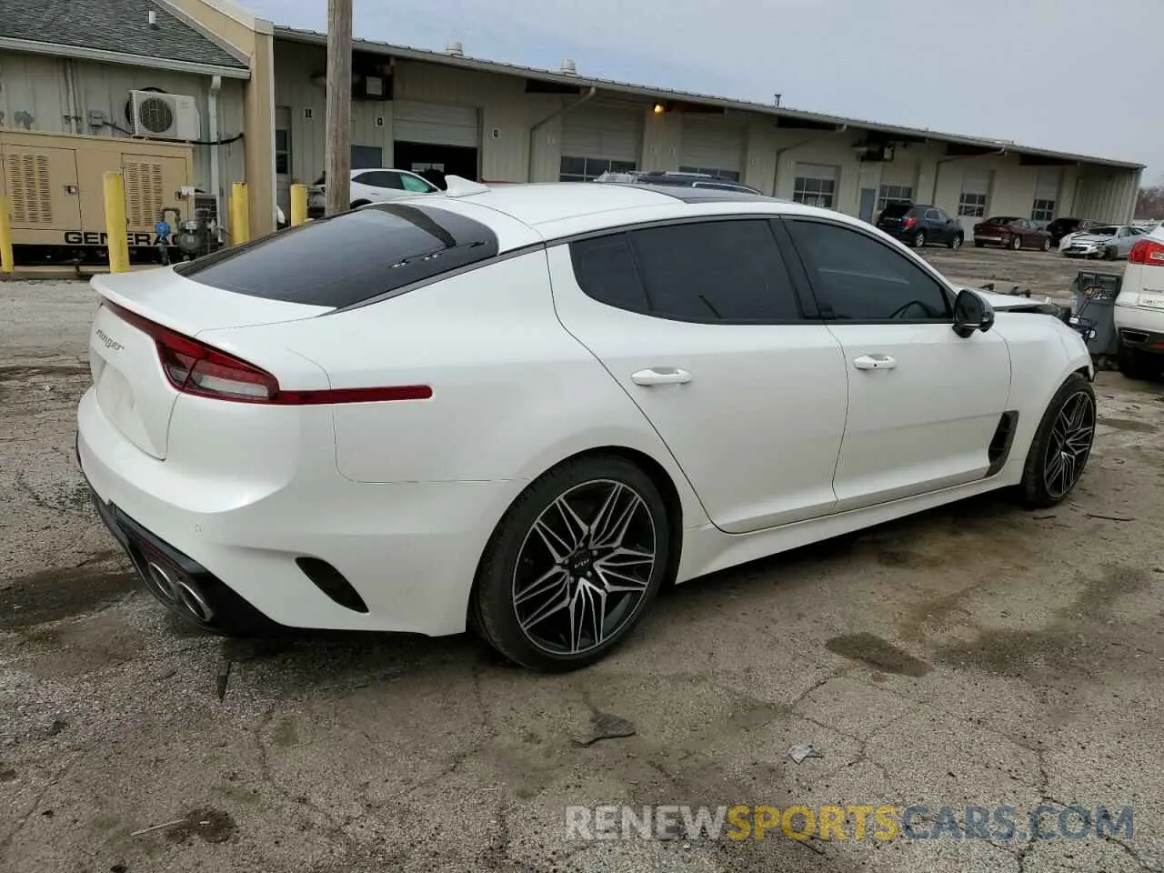3 Photograph of a damaged car KNAE55LC2P6134068 KIA STINGER 2023