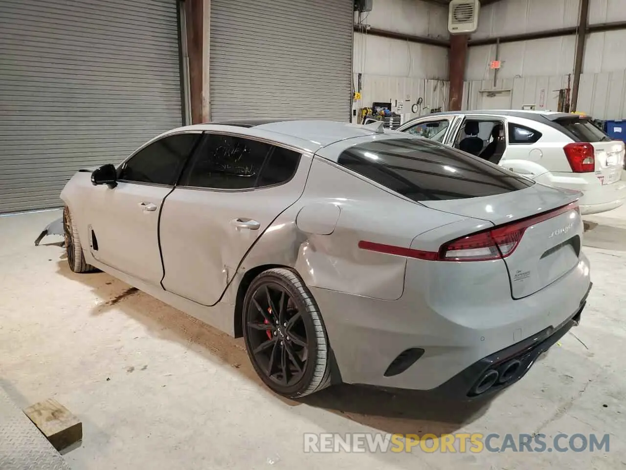 2 Photograph of a damaged car KNAE55LC4P6125453 KIA STINGER 2023