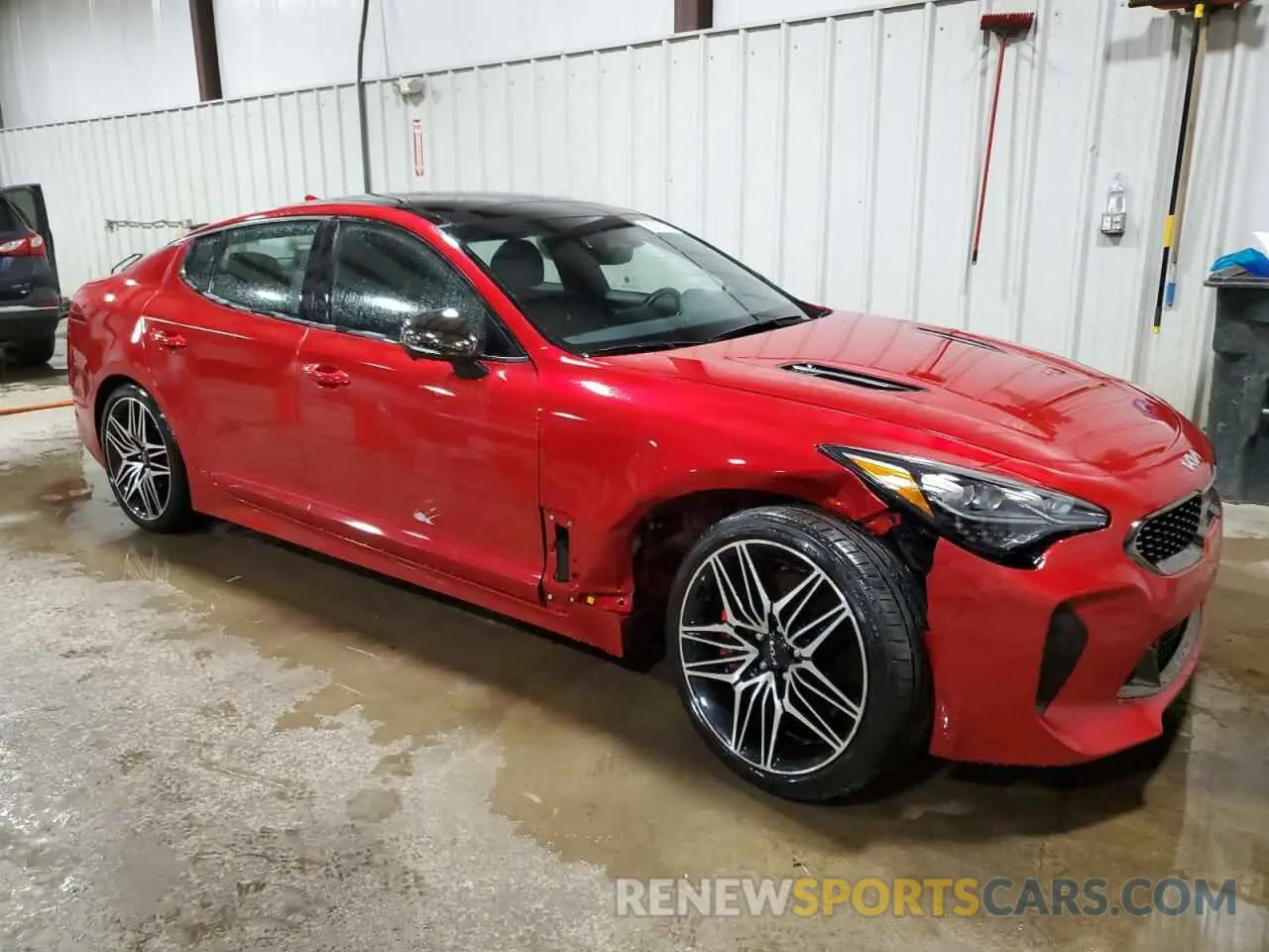 4 Photograph of a damaged car KNAE55LC4P6126232 KIA STINGER 2023