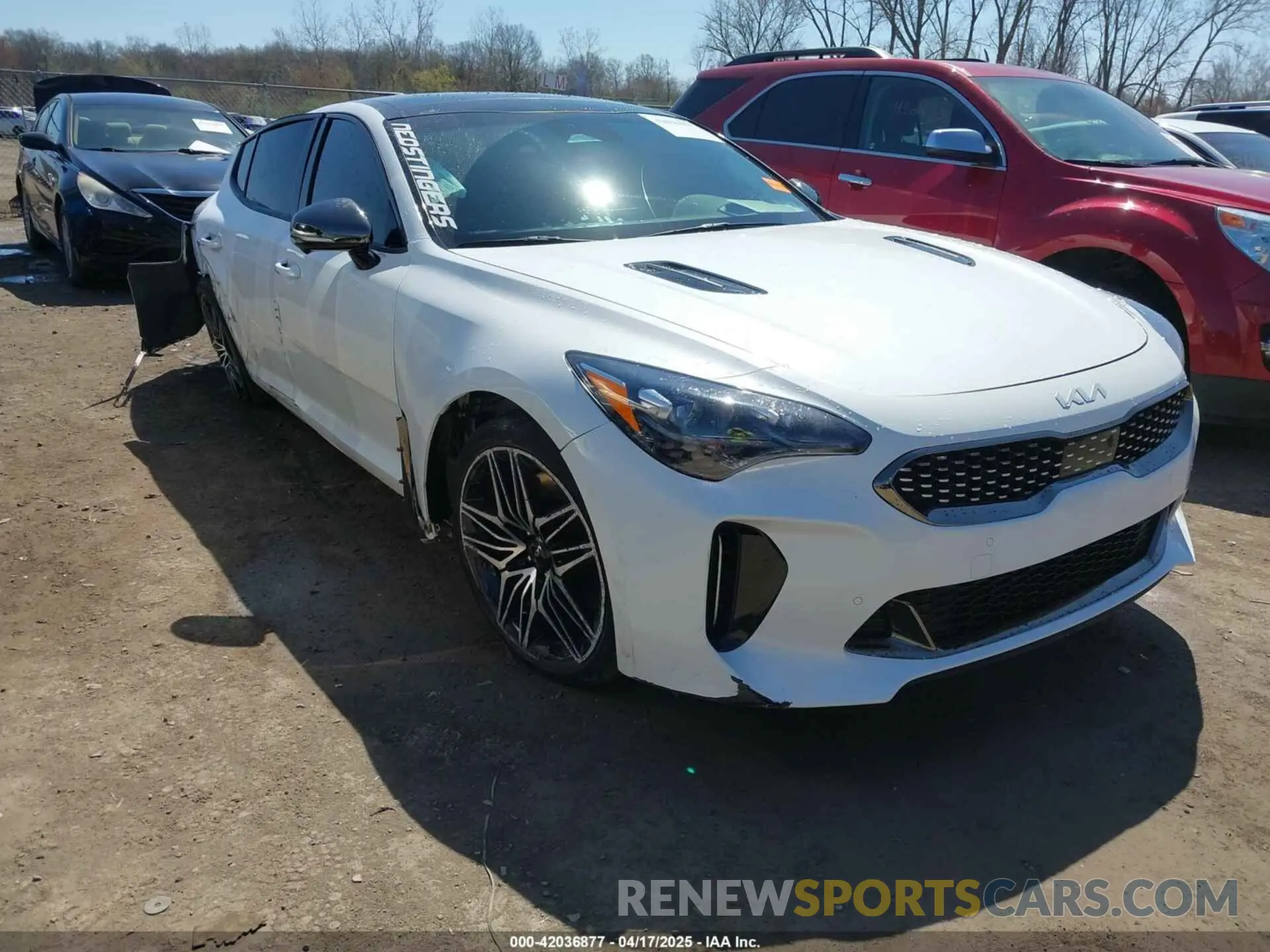 1 Photograph of a damaged car KNAE55LC6P6131643 KIA STINGER 2023