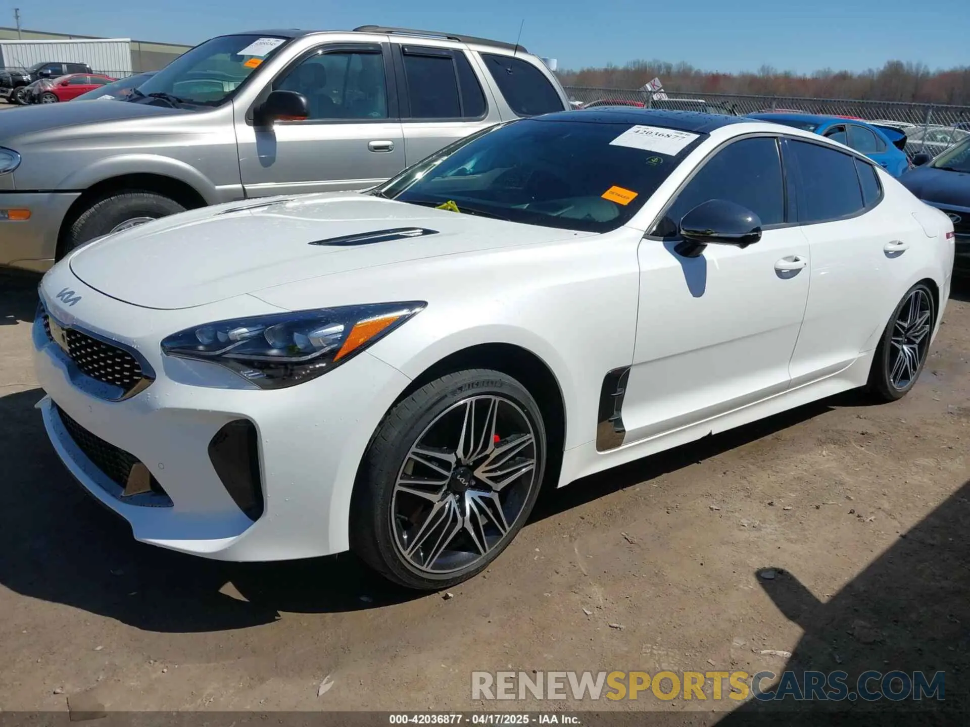 2 Photograph of a damaged car KNAE55LC6P6131643 KIA STINGER 2023