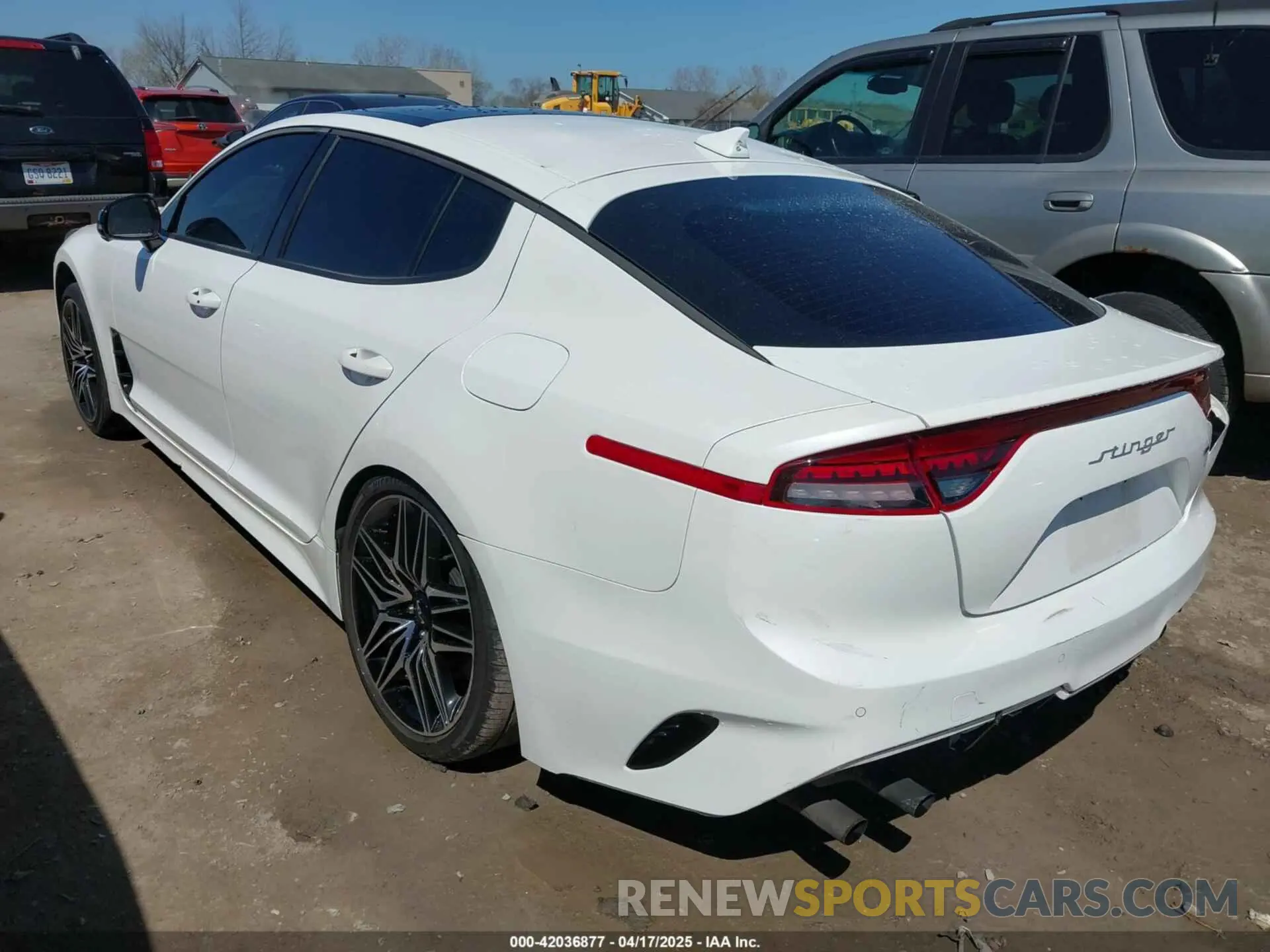 3 Photograph of a damaged car KNAE55LC6P6131643 KIA STINGER 2023
