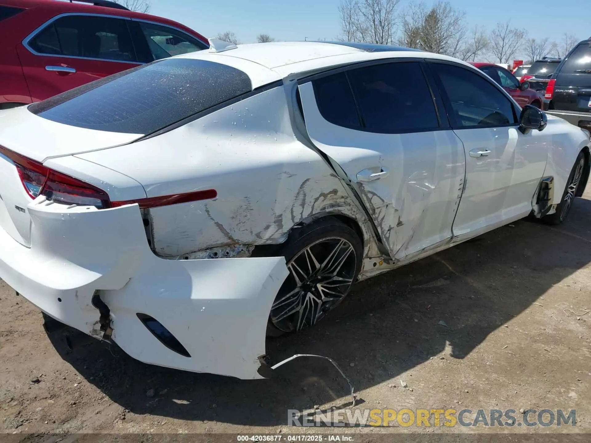 6 Photograph of a damaged car KNAE55LC6P6131643 KIA STINGER 2023