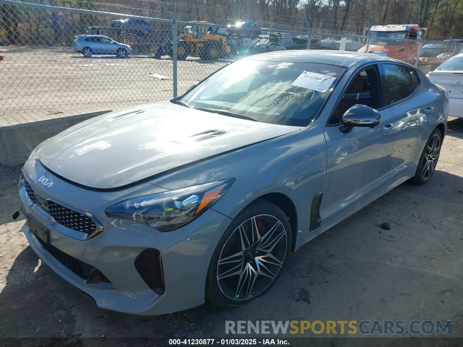 2 Photograph of a damaged car KNAE55LC6P6133652 KIA STINGER 2023