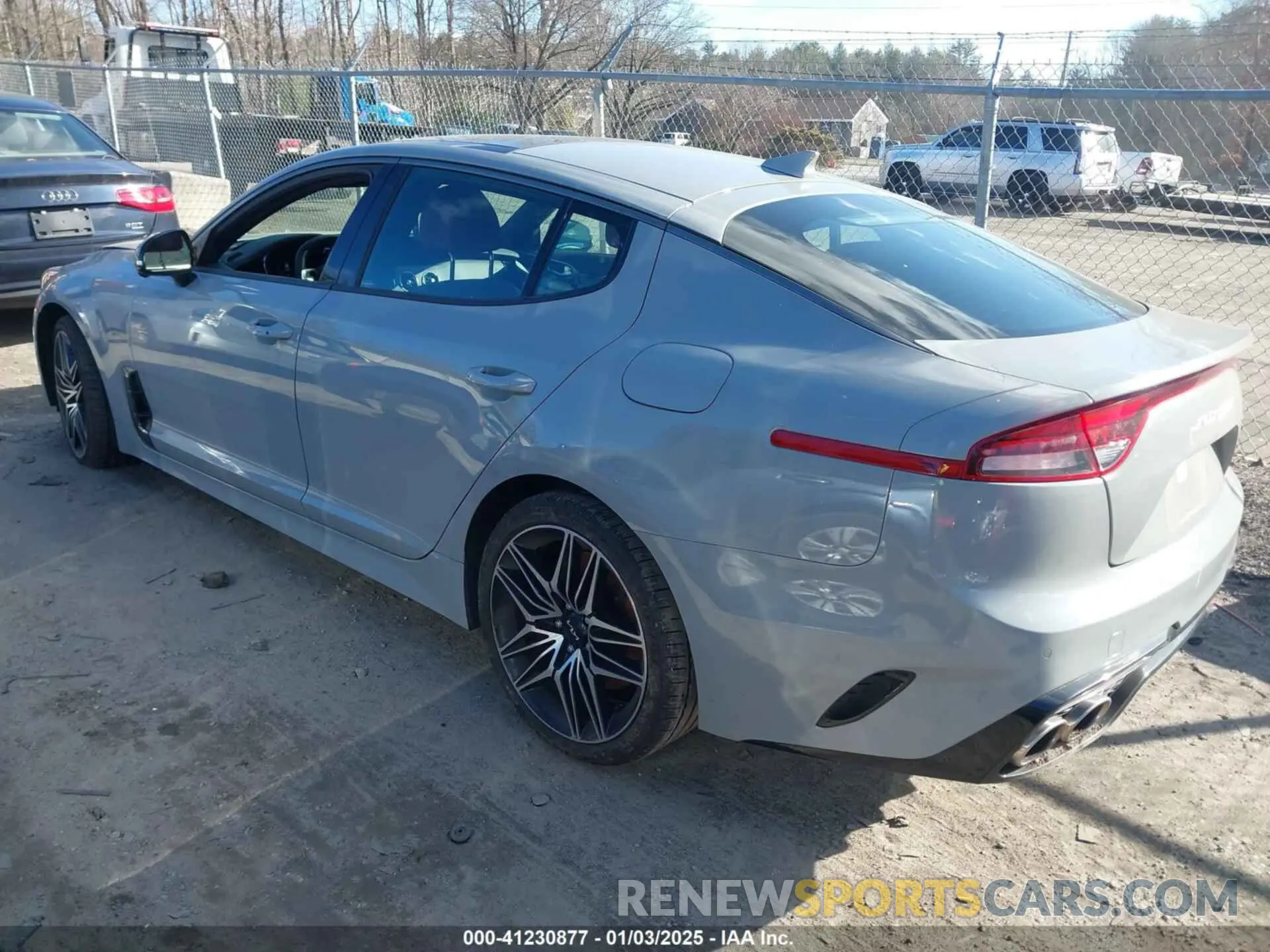 3 Photograph of a damaged car KNAE55LC6P6133652 KIA STINGER 2023